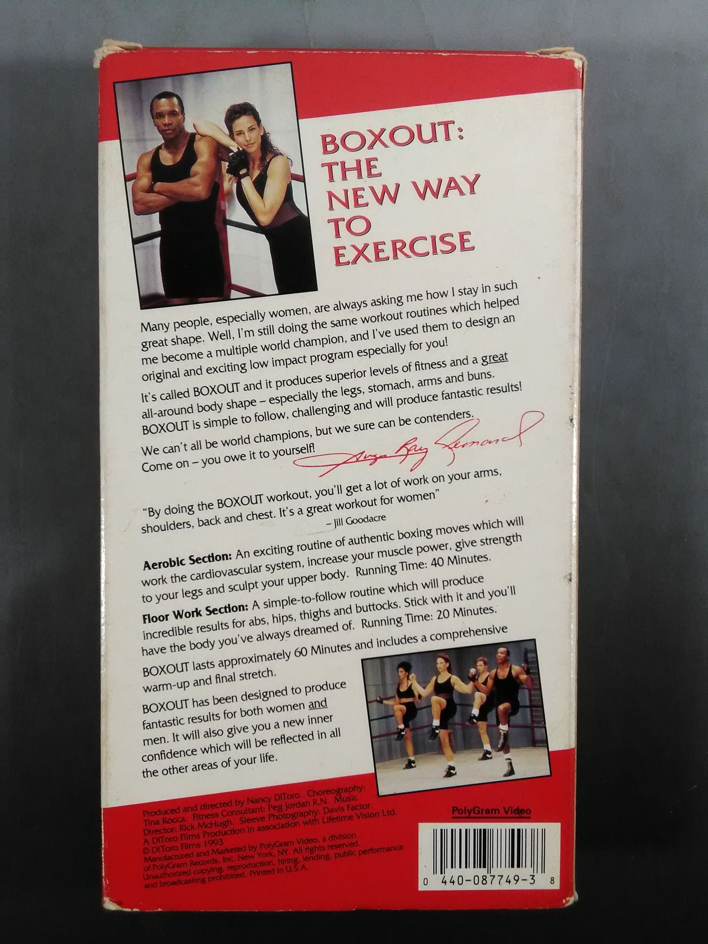 THE NEW WAY TO EXERCISE! BOXOUT