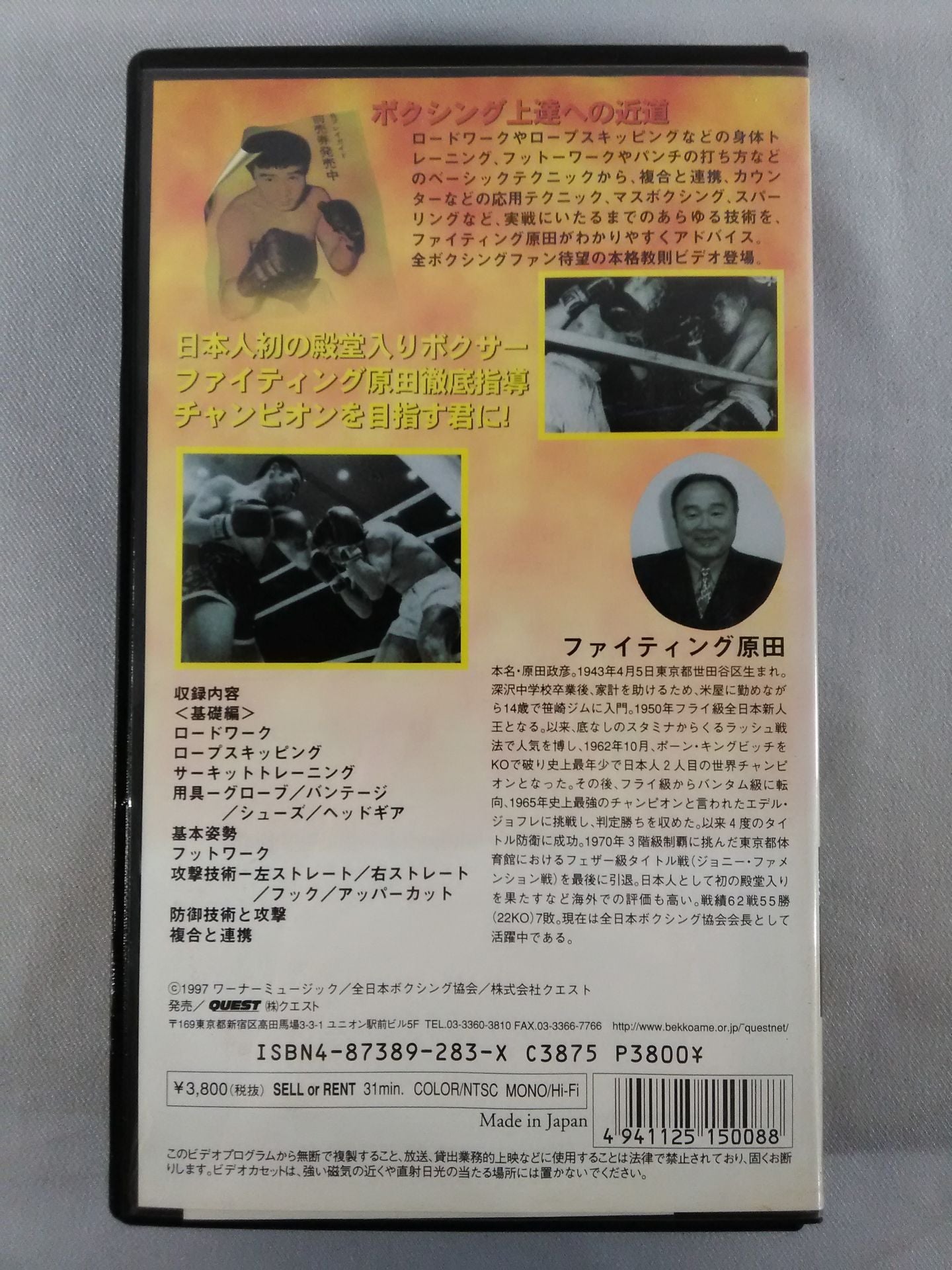 Fighting Harada's Boxing Class Basics: Learn the Techniques of a Champion