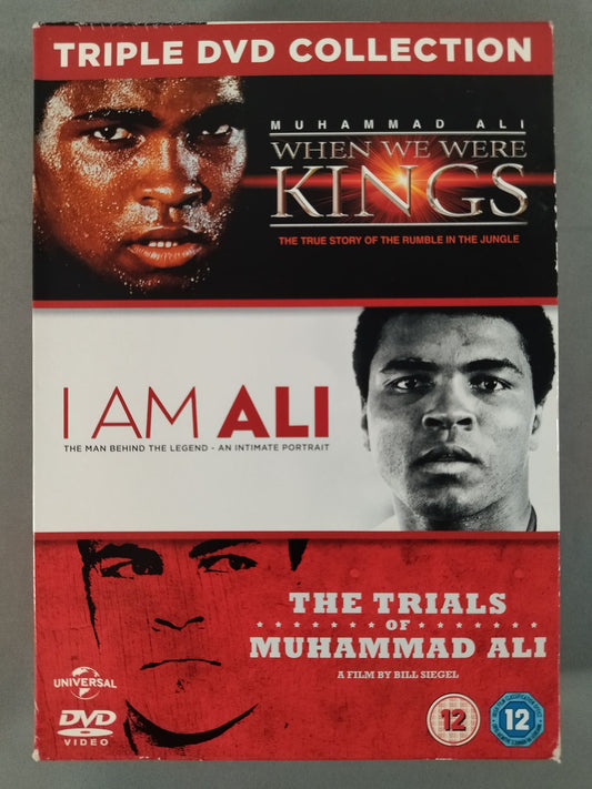 MUHAMMAD ALI TRIPLE DVD COLLECTION