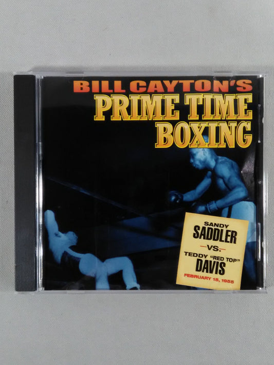BILL CAYTON’S PRIME TIME BOXING SANDY SADDLERvsTEDDY “RED TOP” DAVIS FEB 15.1955