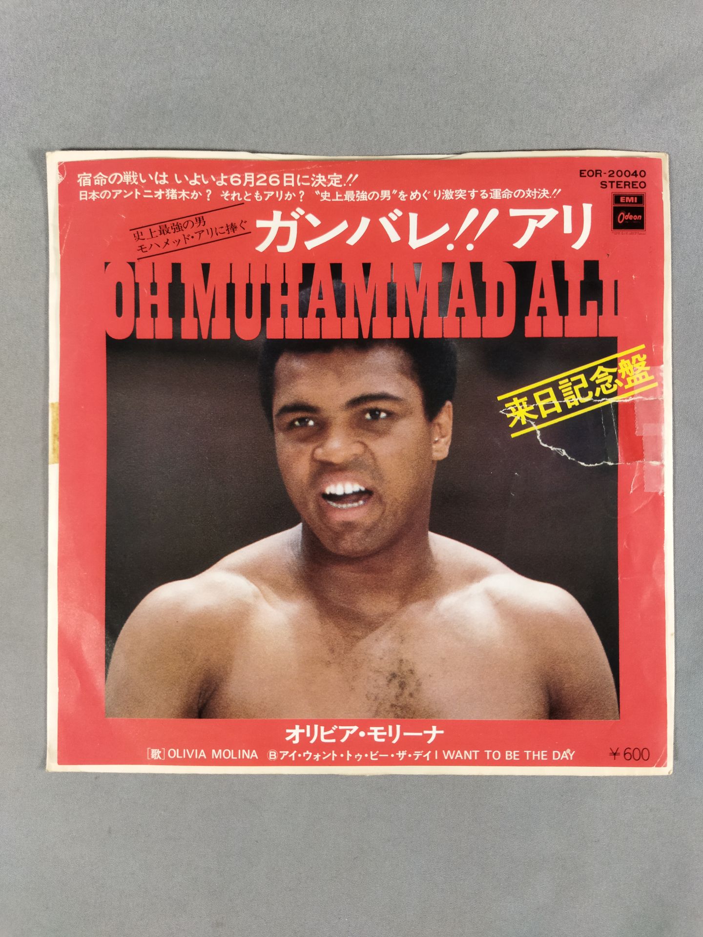 ★ Commemorative edition ★ of coming to Japan Ganbare! ALI OH MUHAMMAD ALI