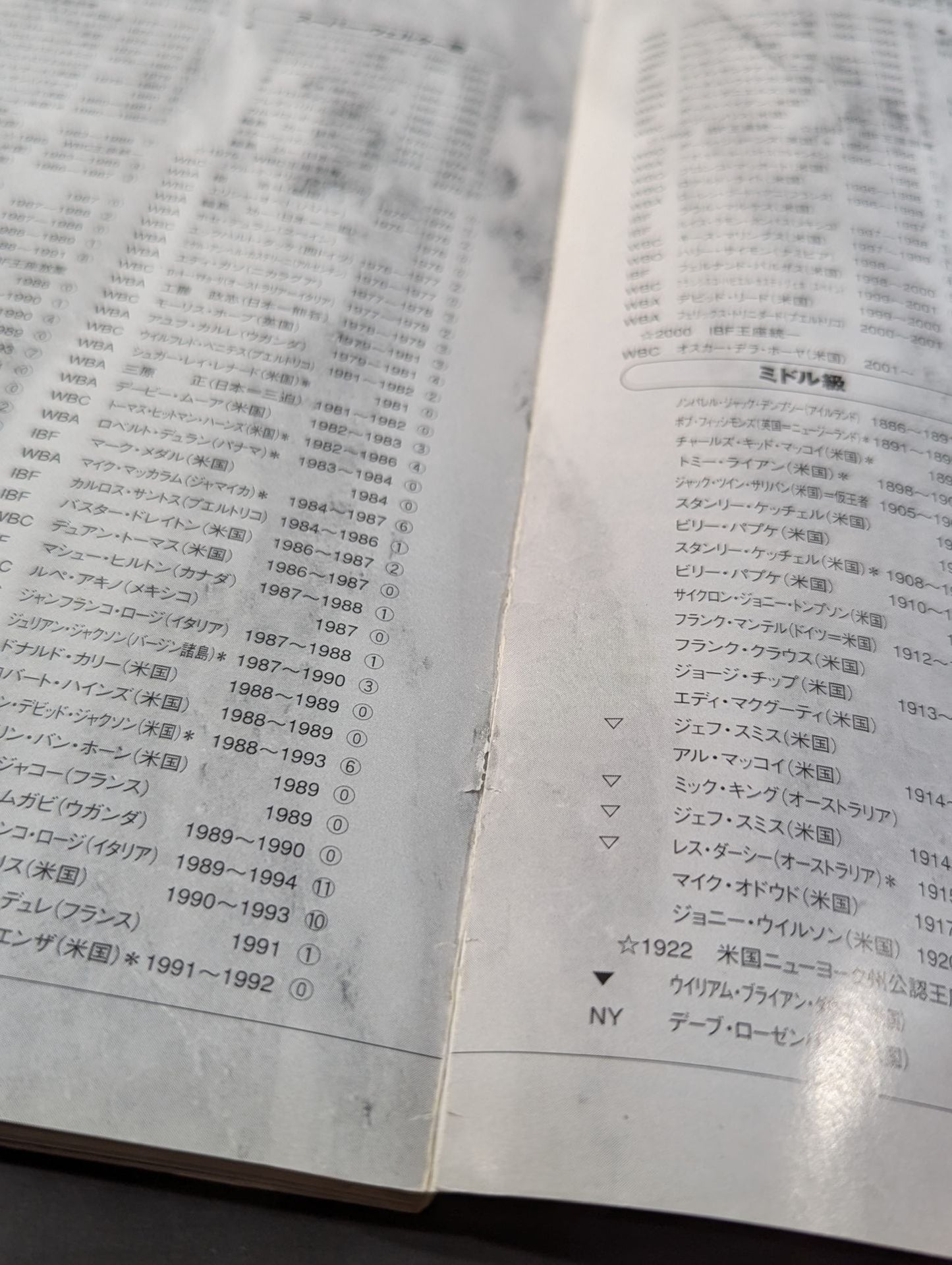 ALL・TIME BOXING 歴代グレートの集結 中量級編