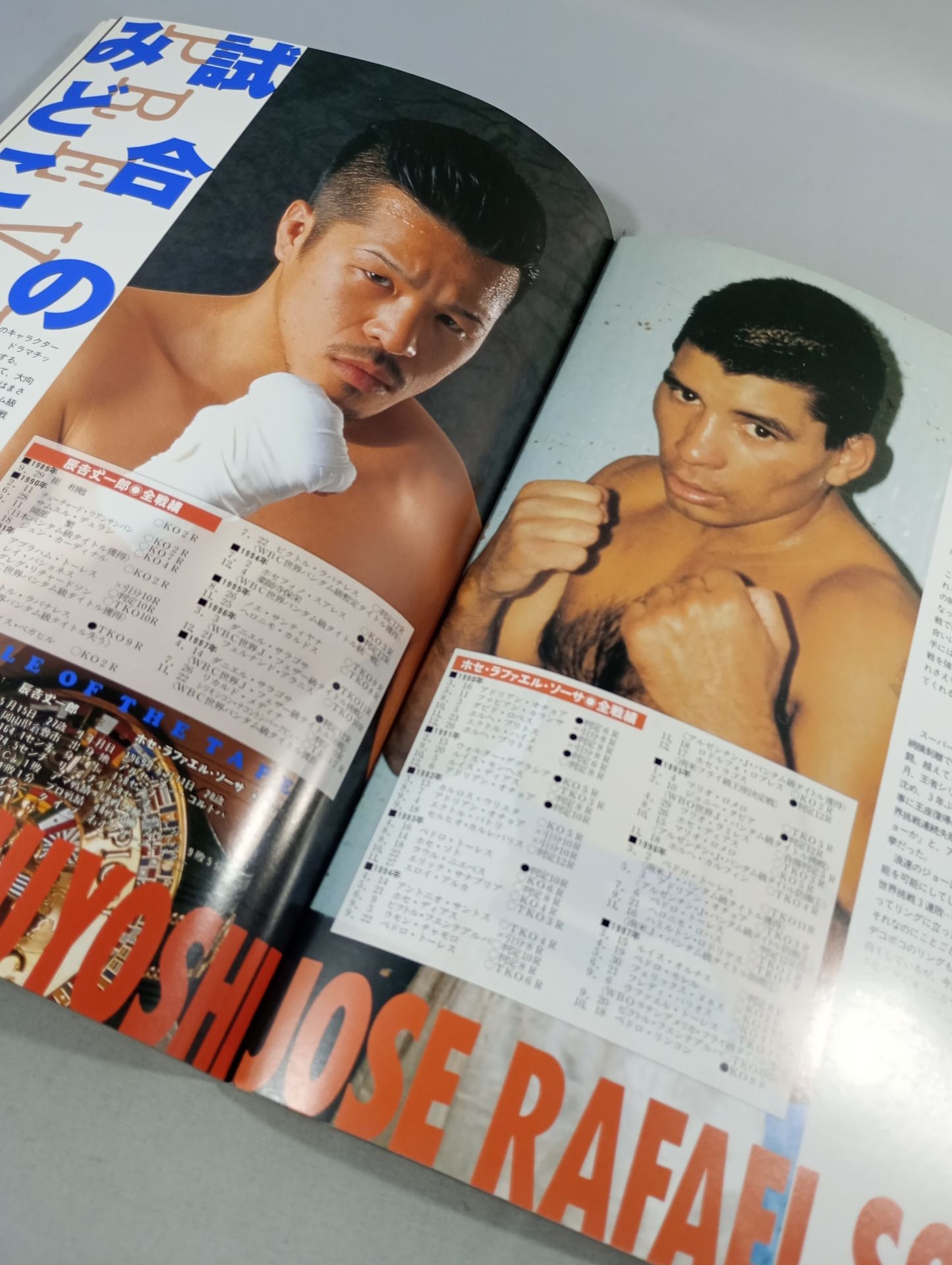 【WBC世界バンタム級タイトルマッチ】辰吉丈一郎vsソーサ
