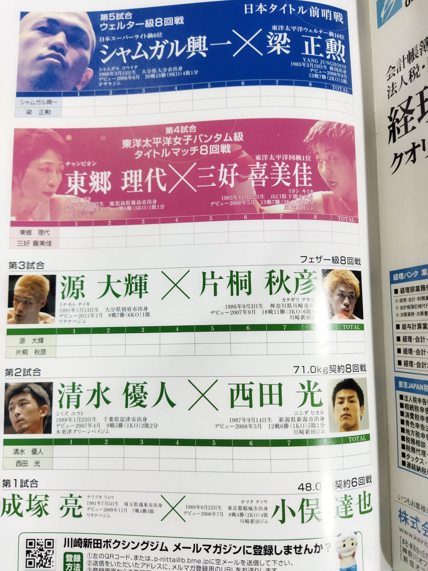 【WBA世界フライ級タイトルッチ】レベコvs黒田雅之