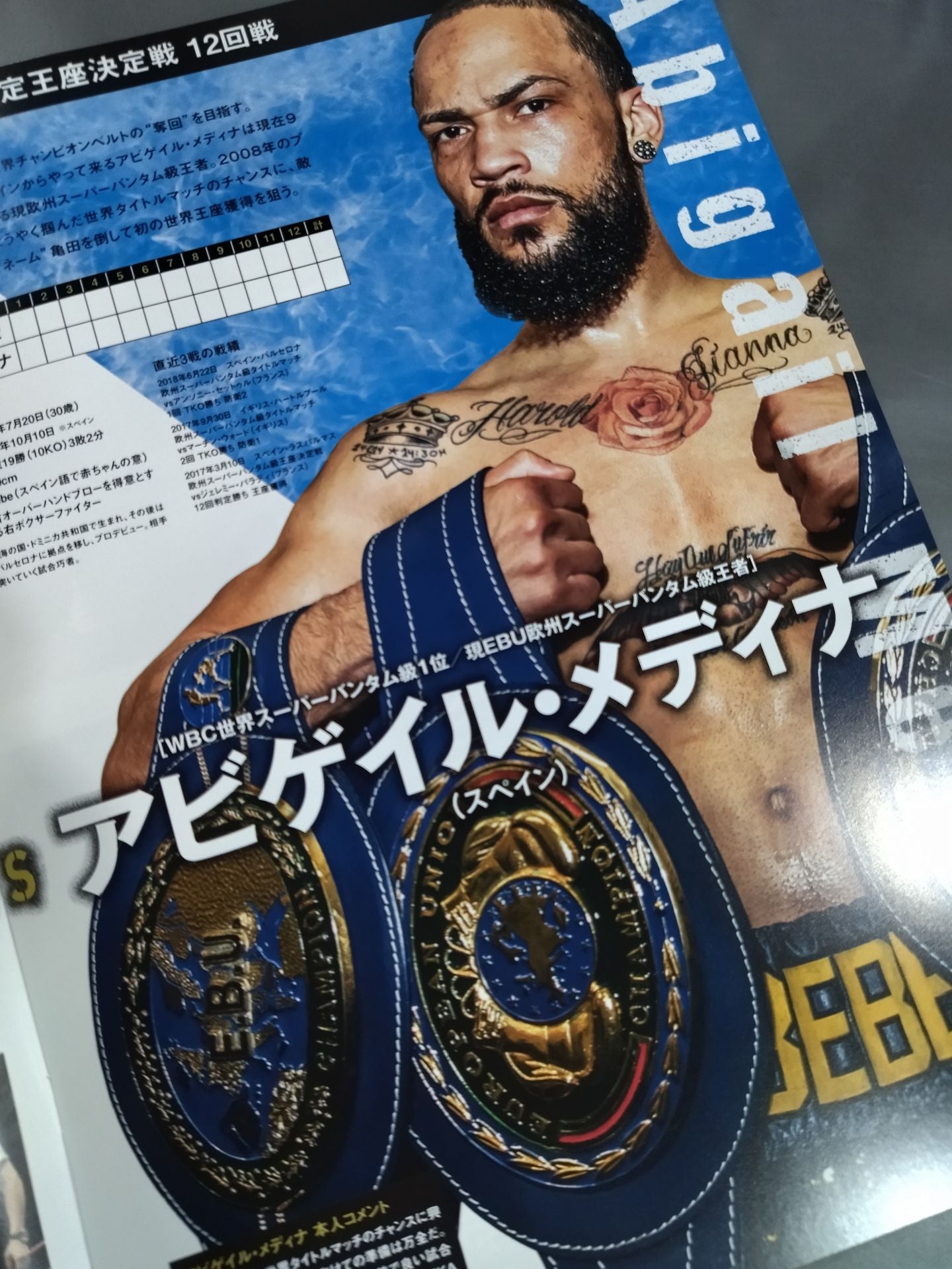 WBC World S Bantamweight Interim Title Match: Kazuki Kameda vs Medina