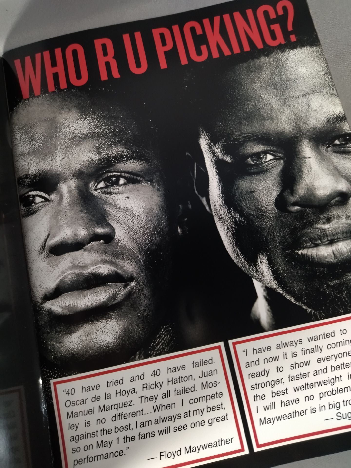 Floyd Mayweather Jr. vs Shane Moseley