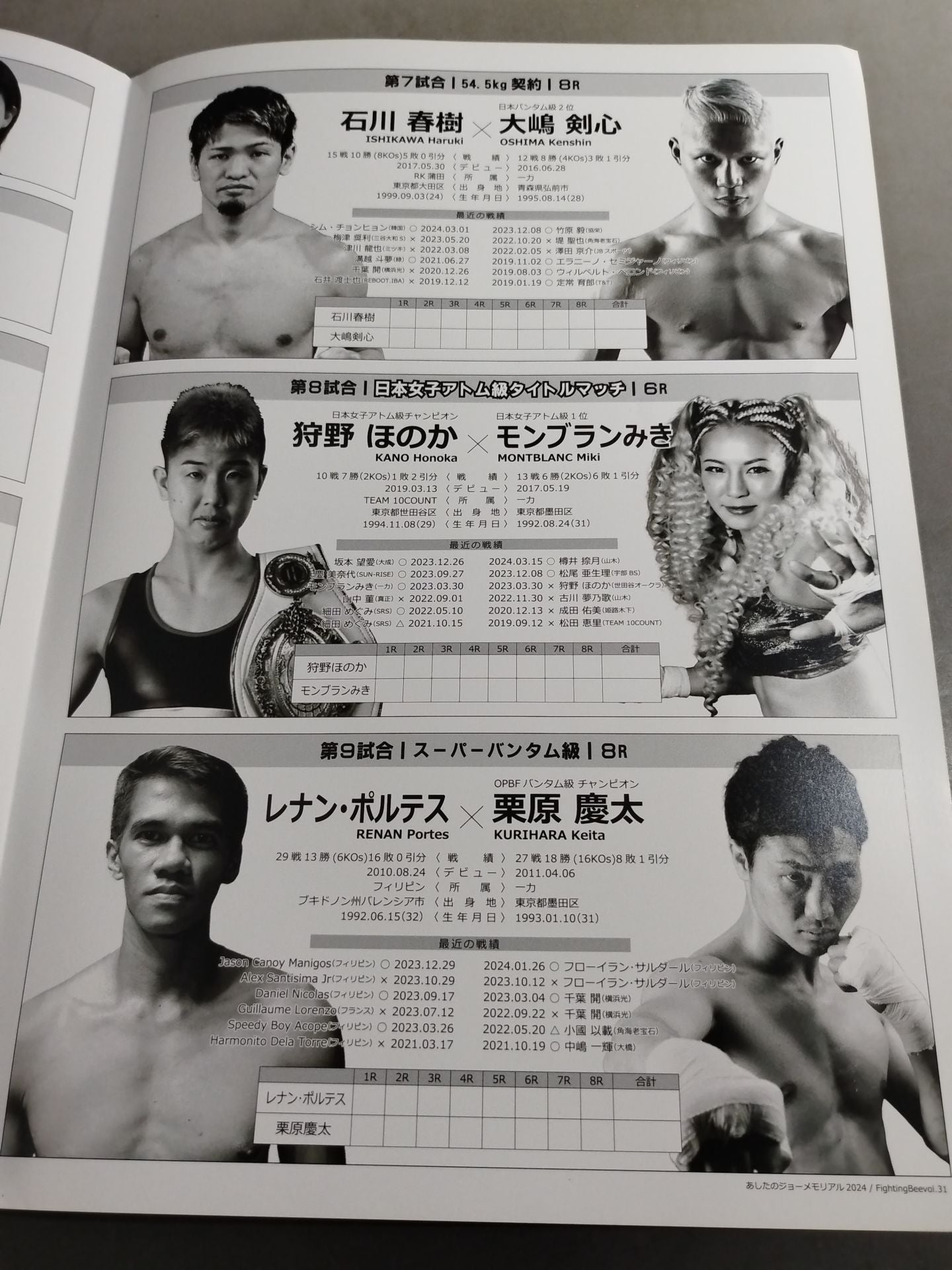 あしたのジョー メモリアル2024