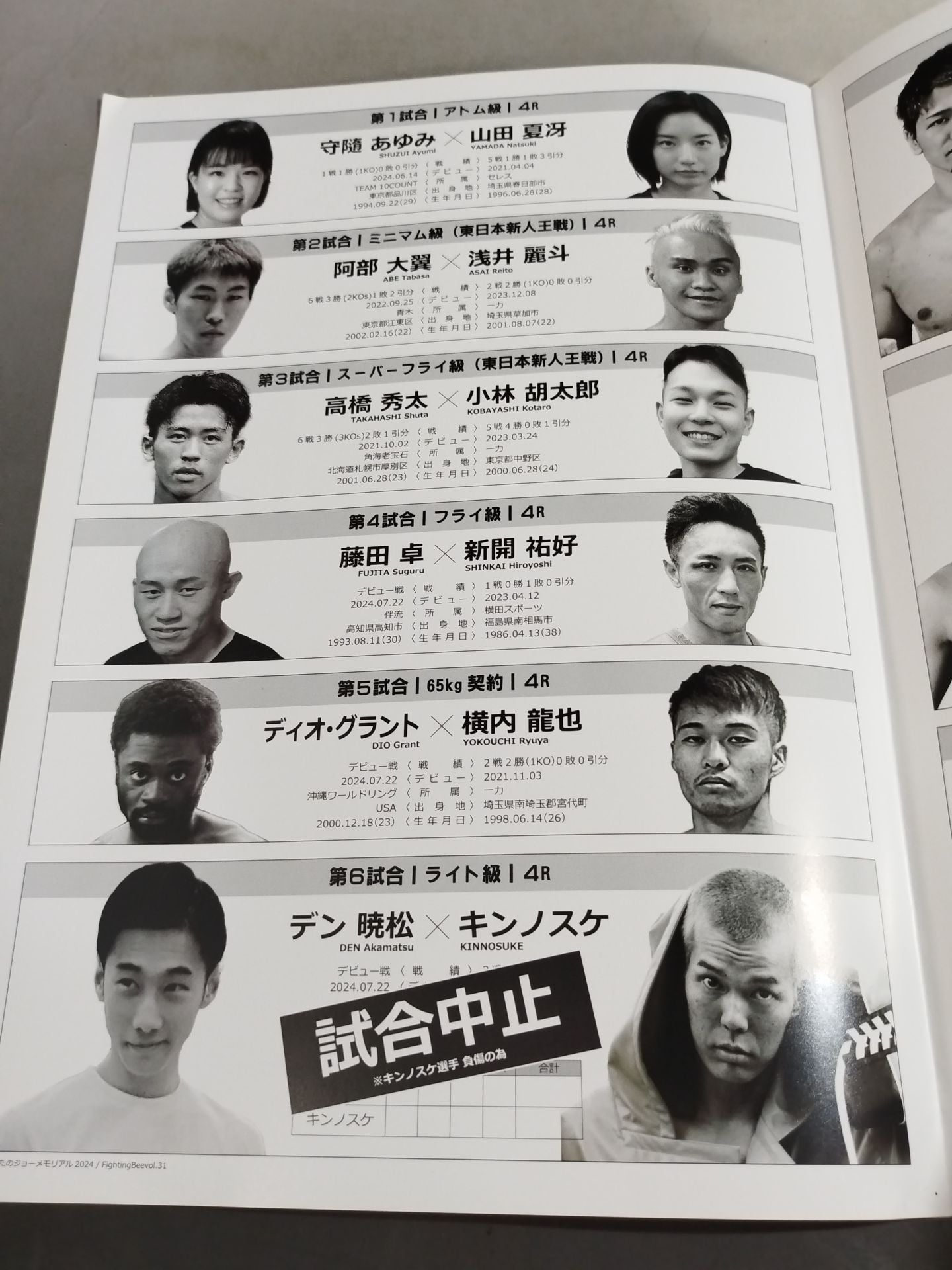 あしたのジョー メモリアル2024