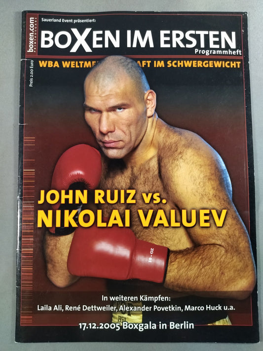 ニコライ・ワルーエフvsジョン・ルイス