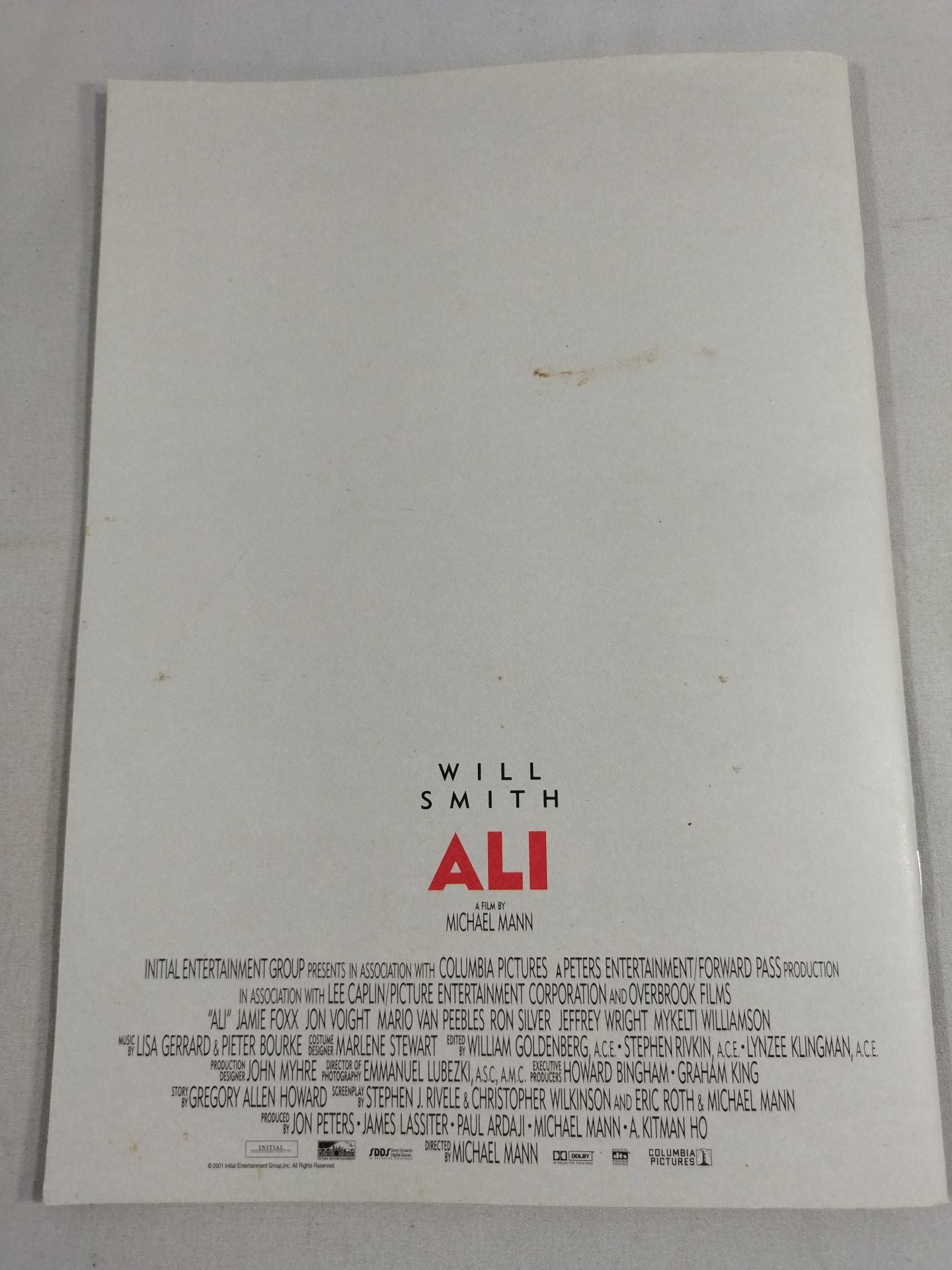 ALI アリ (ウィル・スミス 主演映画)