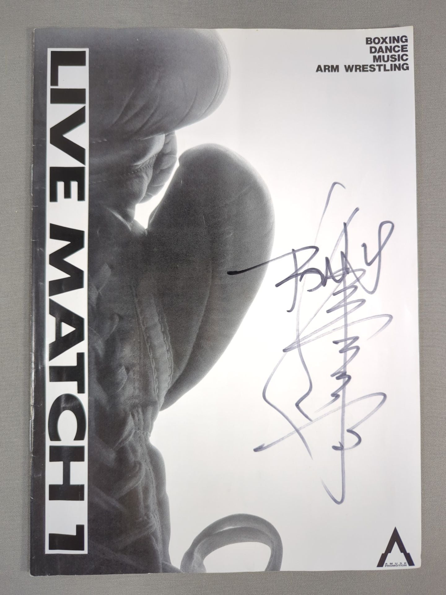 【渡辺二郎 直筆サイン入り】LIVE MATCH 1