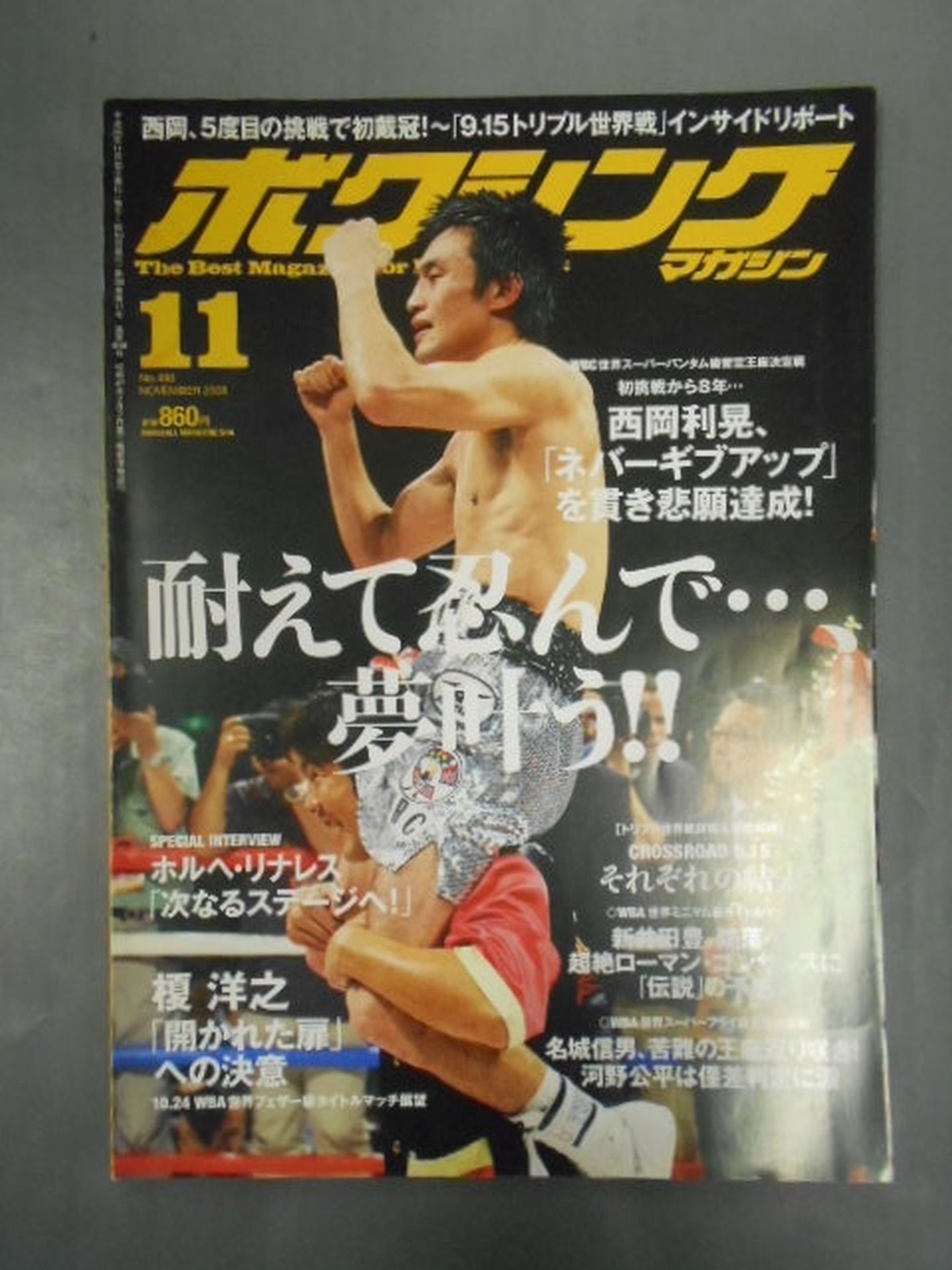 ボクシングマガジン498
