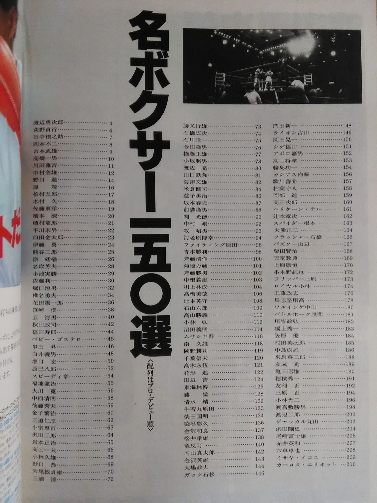 ★ Japan Boxer Dictionary ★ Boxing Magazine 212