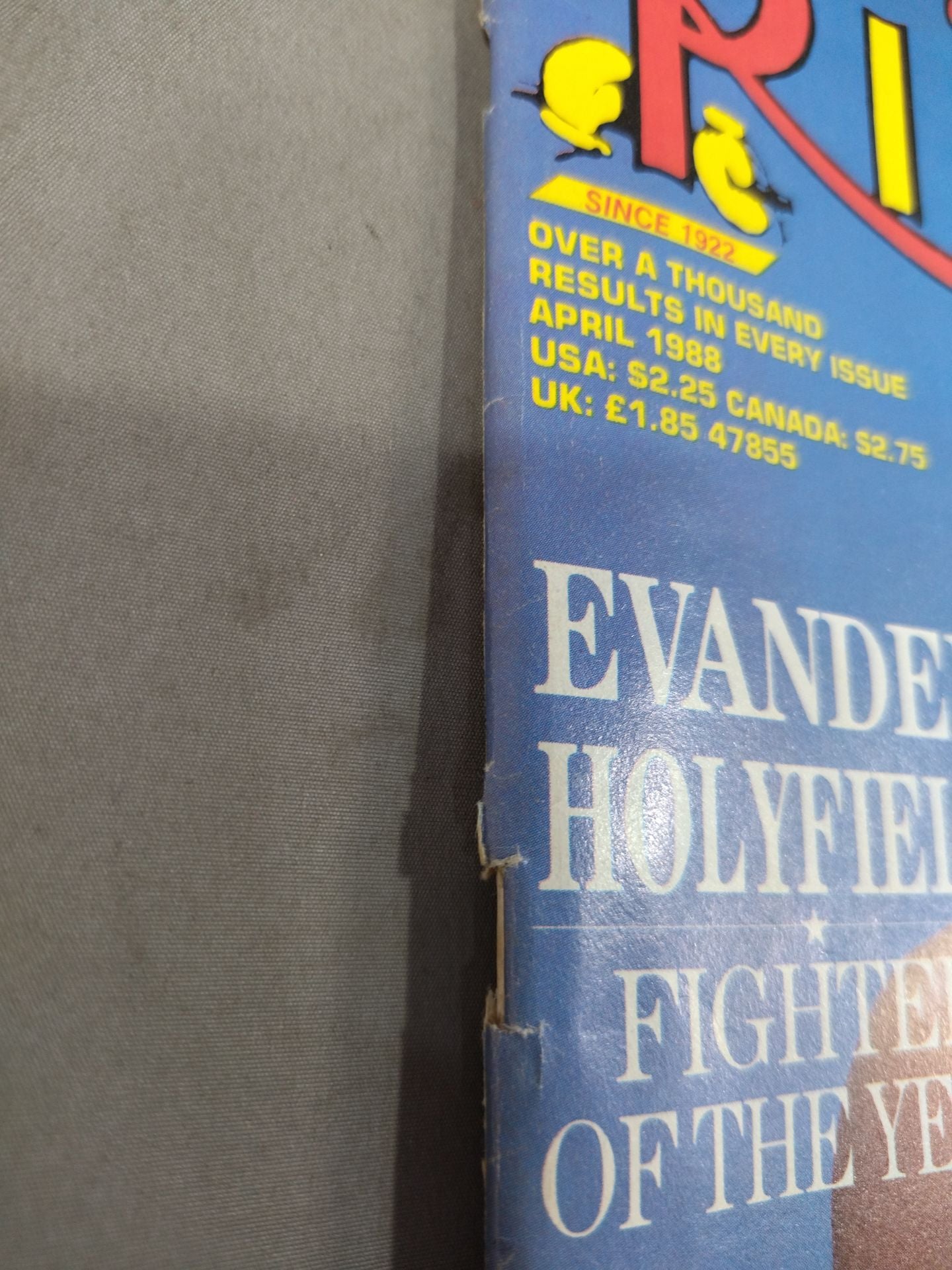 The RING 1988年4月号