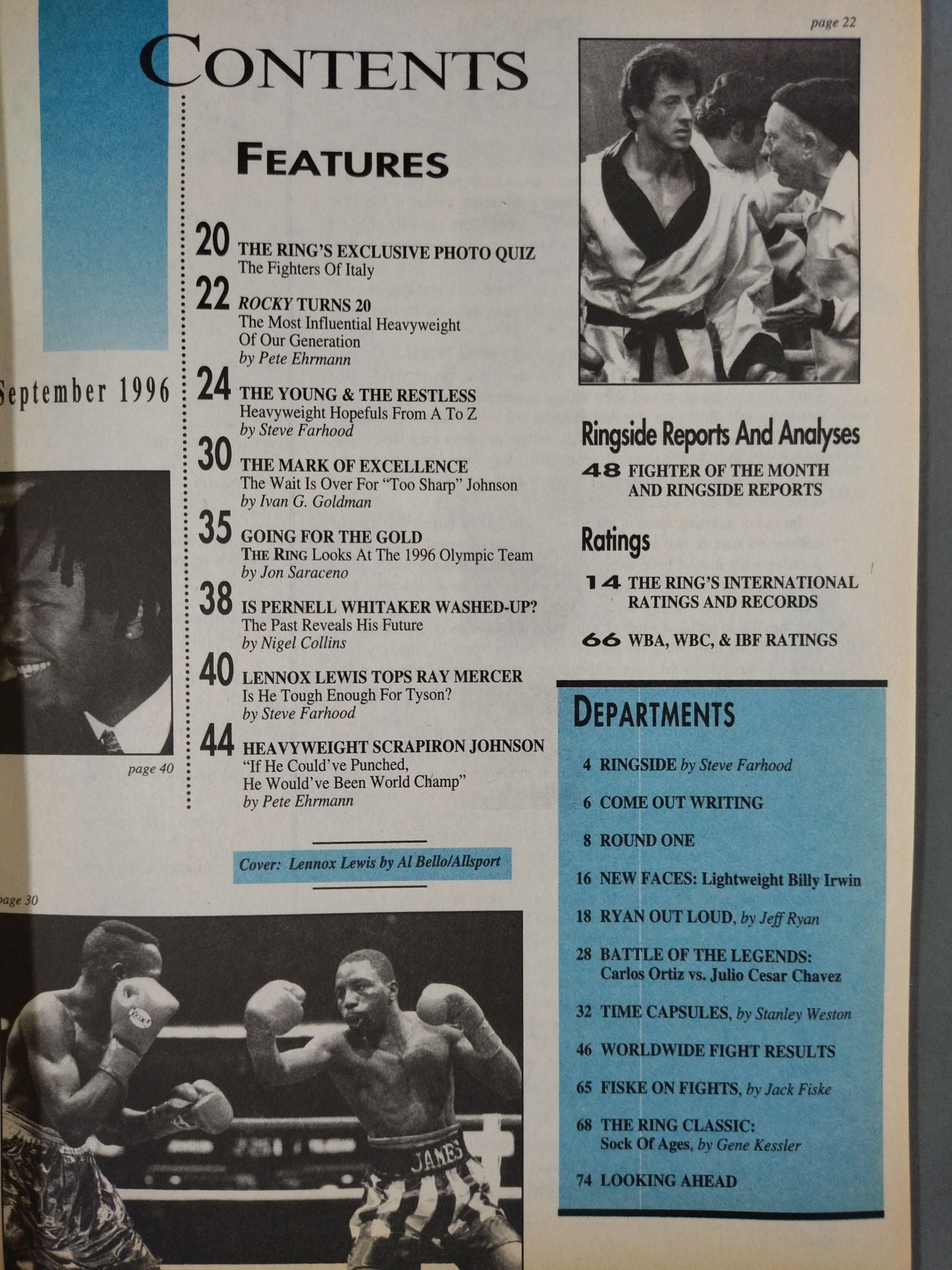 The RING 1996年9月号
