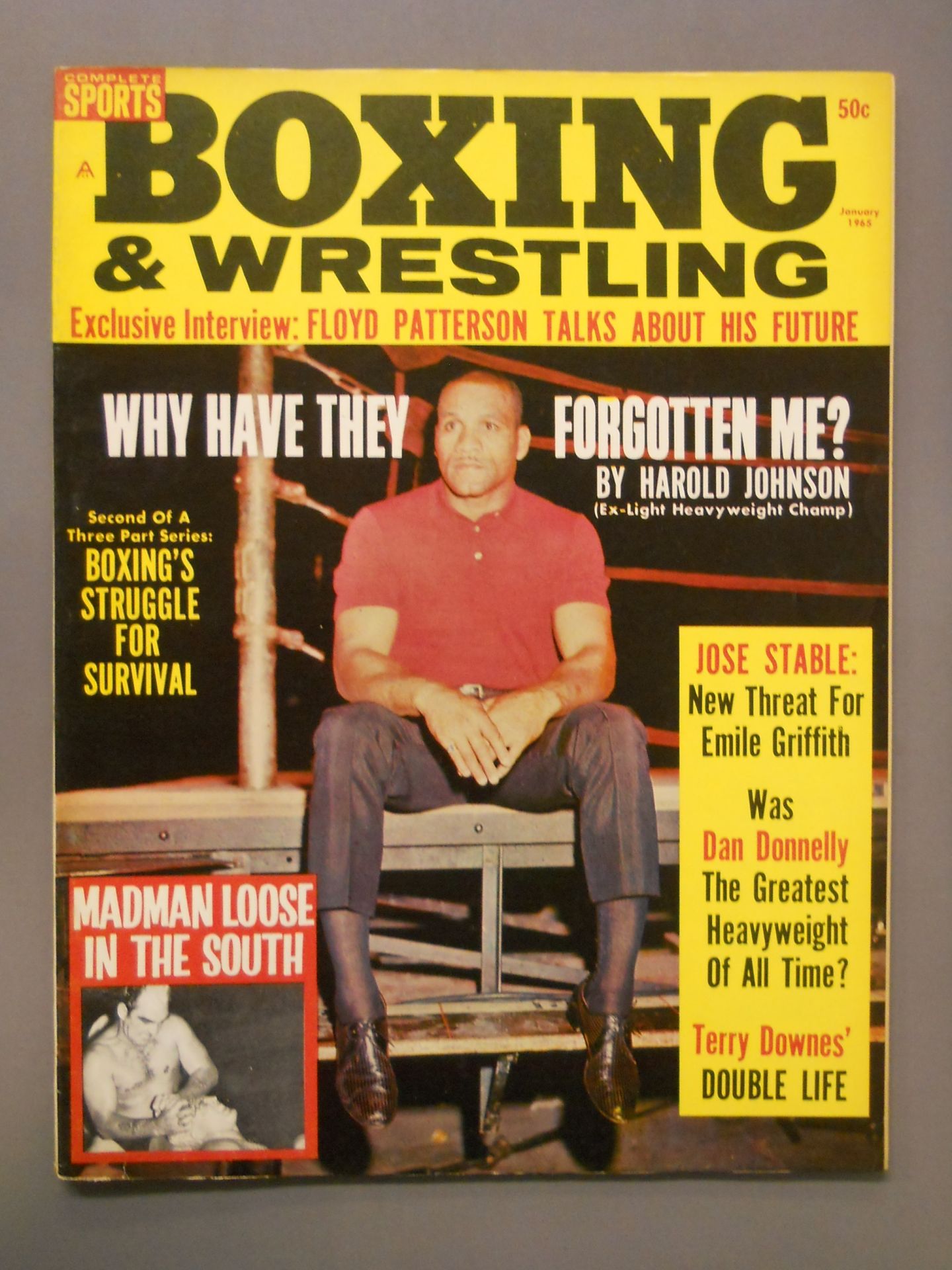 BOXING AND WRESTLING 1965年1月号