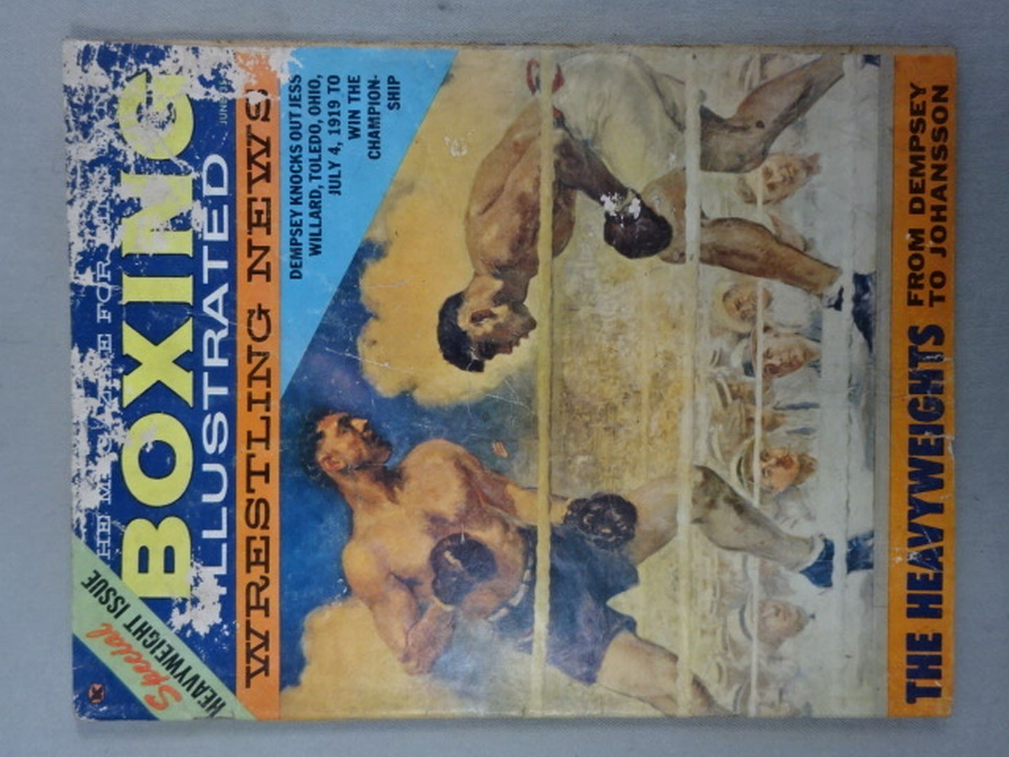 BOXING ILLUSTRATED Wrestling NEWS 1960-06