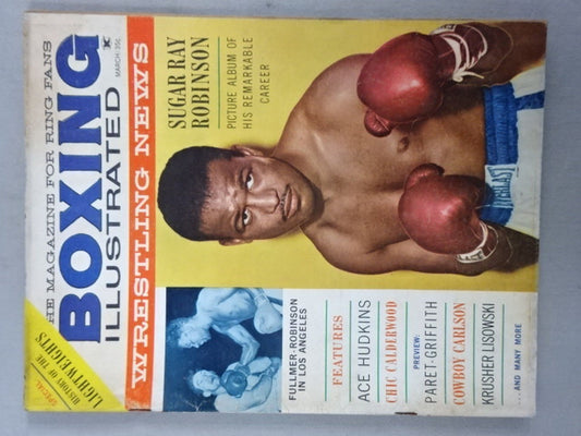 BOXING ILLUSTRATED WRESTLING NEWS 1961年3月号