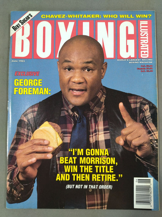 BOXING ILLUSTRATED JUNE 1993 ISSUE