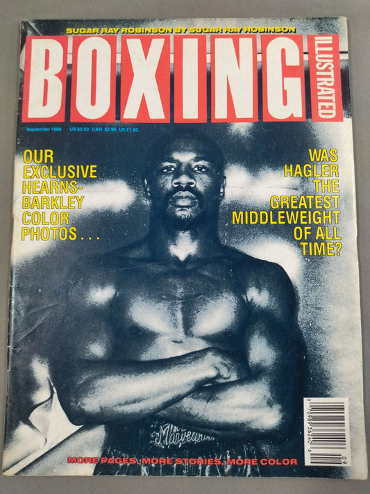 BOXING ILLUSTRATED SEPTEMBER 1988