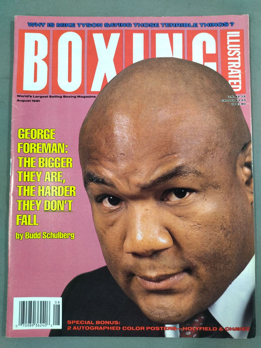 BOXING ILLUSTRATED AUGUST 1991