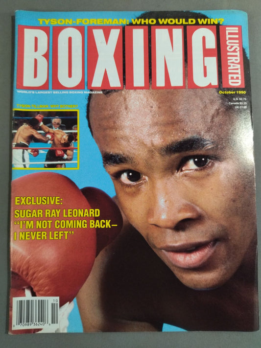 BOXING ILLUSTRATED OCTOBER 1990 ISSUE