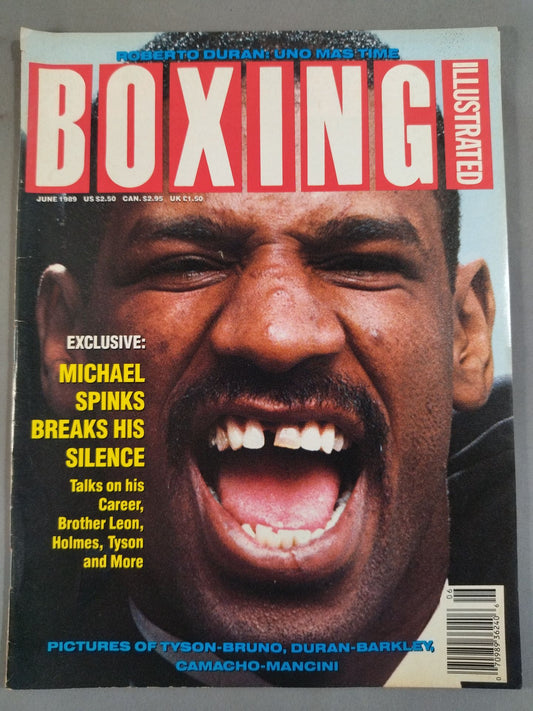 BOXING ILLUSTRATED JUNE 1989 ISSUE