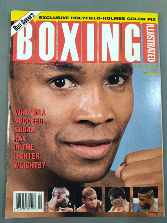 BOXING ILLUSTRATED SEPTEMBER 1992 ISSUE