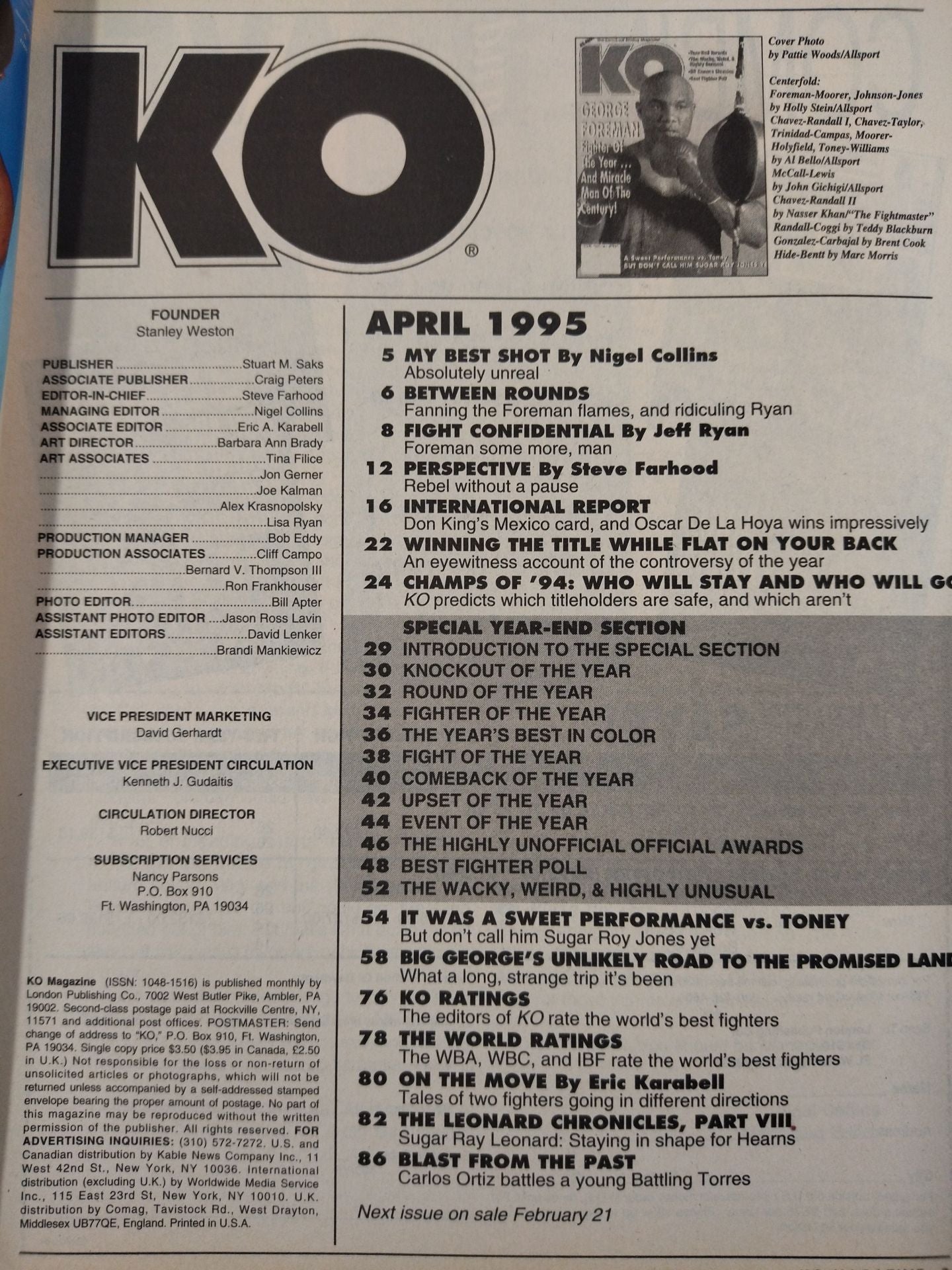 KO MAGAZINE April 1995 Issue