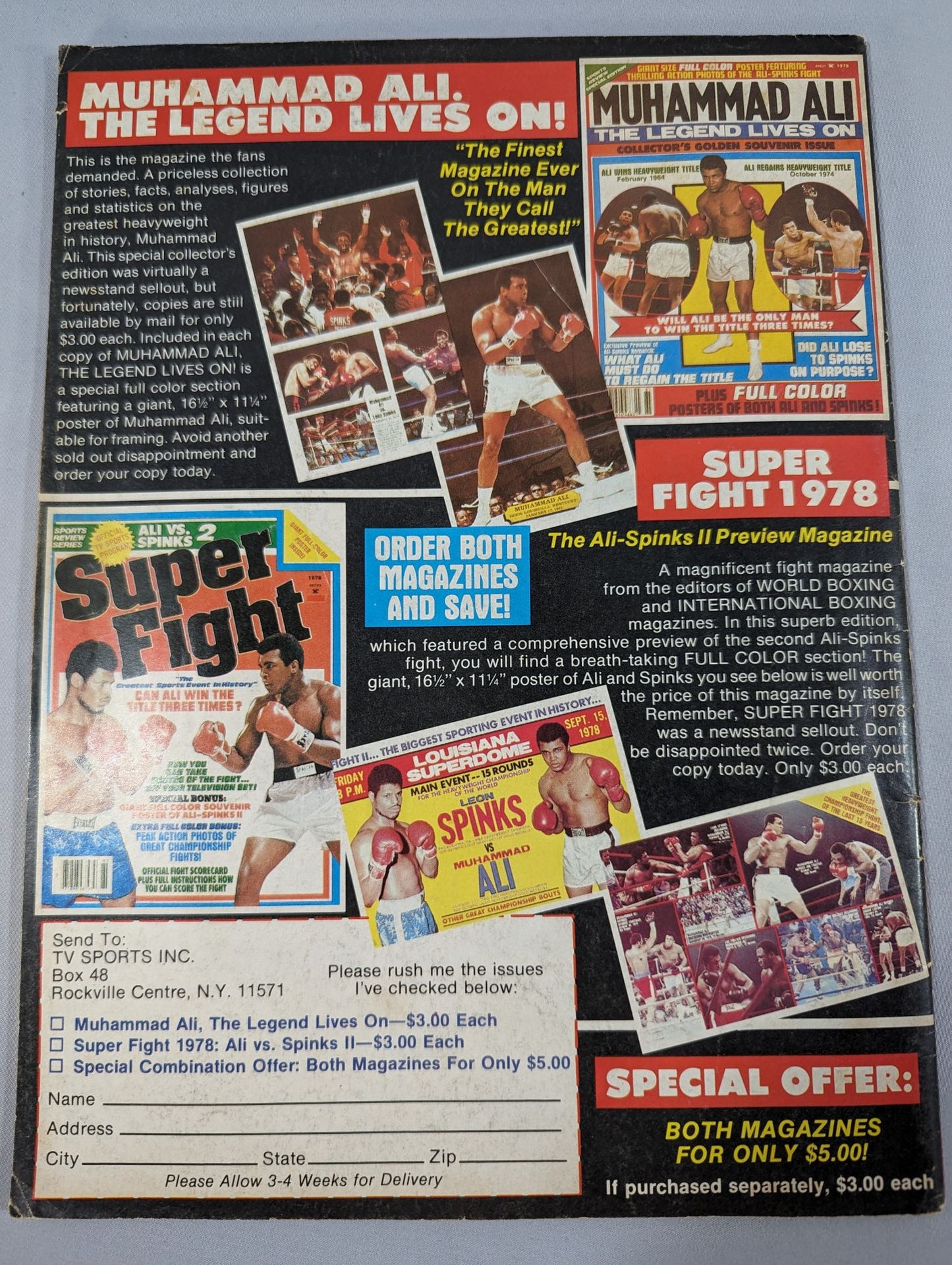 International Boxing August 1982 issue
