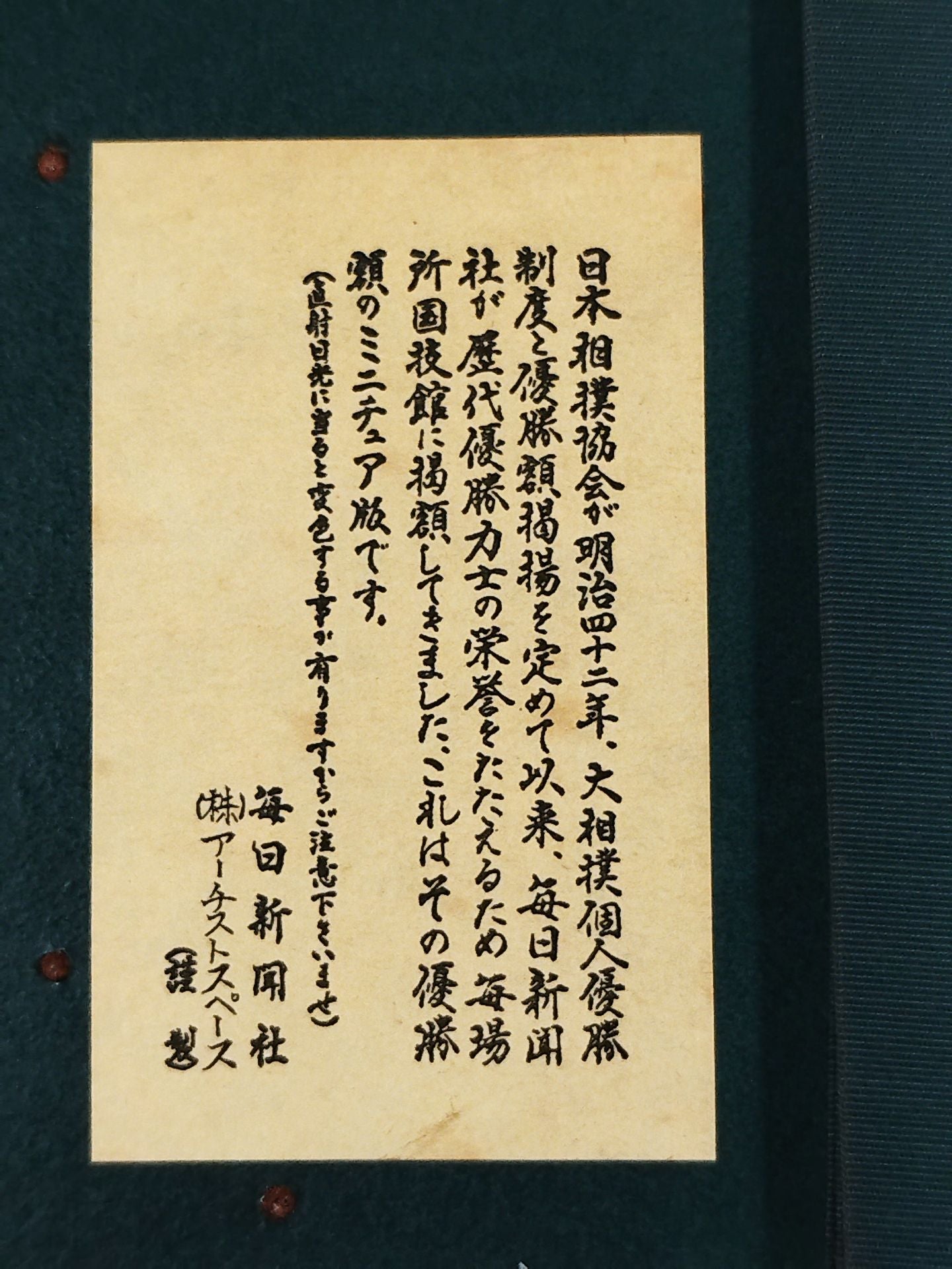 Takanohana Miniature Winning Amount (7)