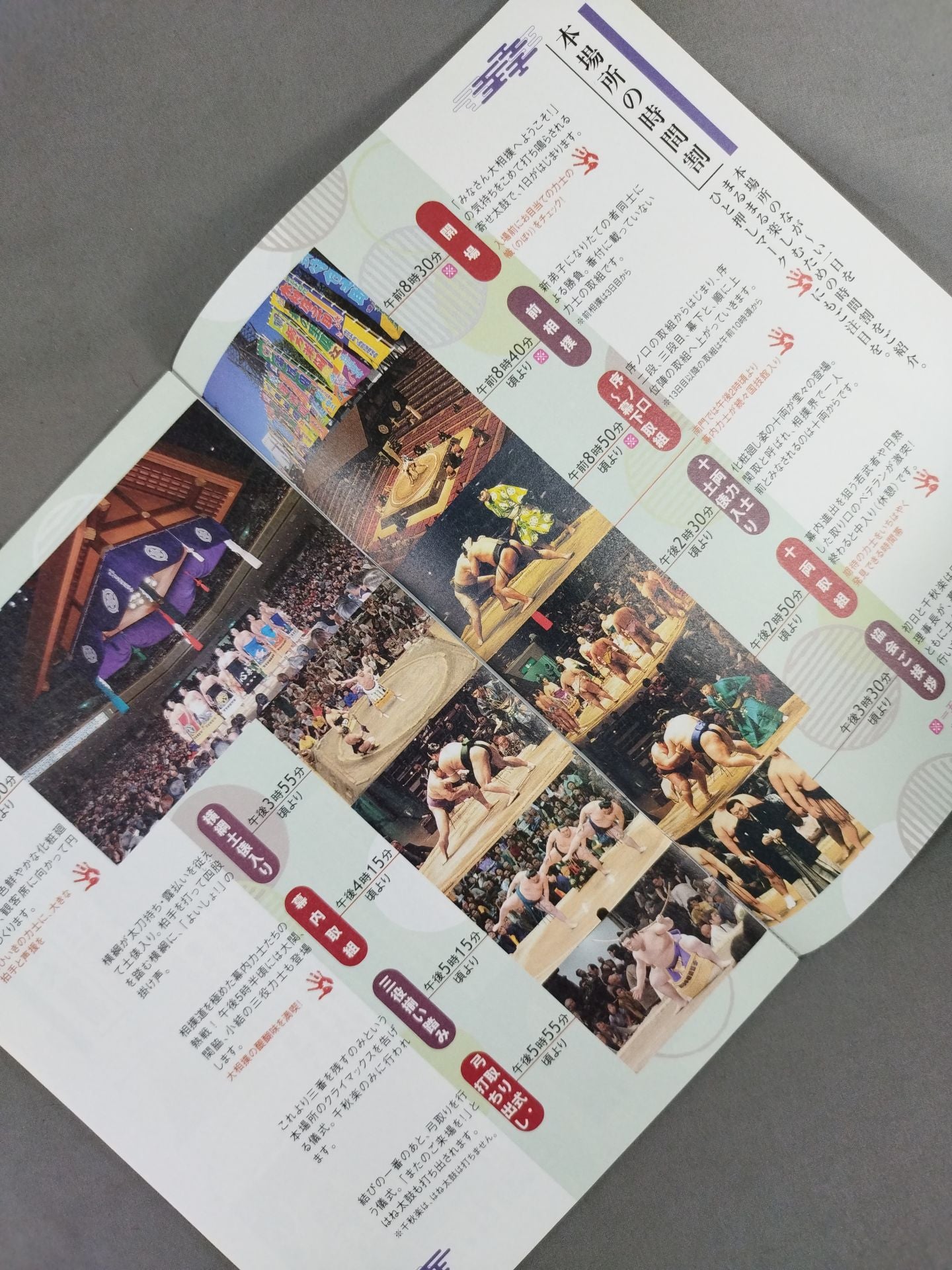 Introduction to Sumo Wrestling Ryogoku Handbook