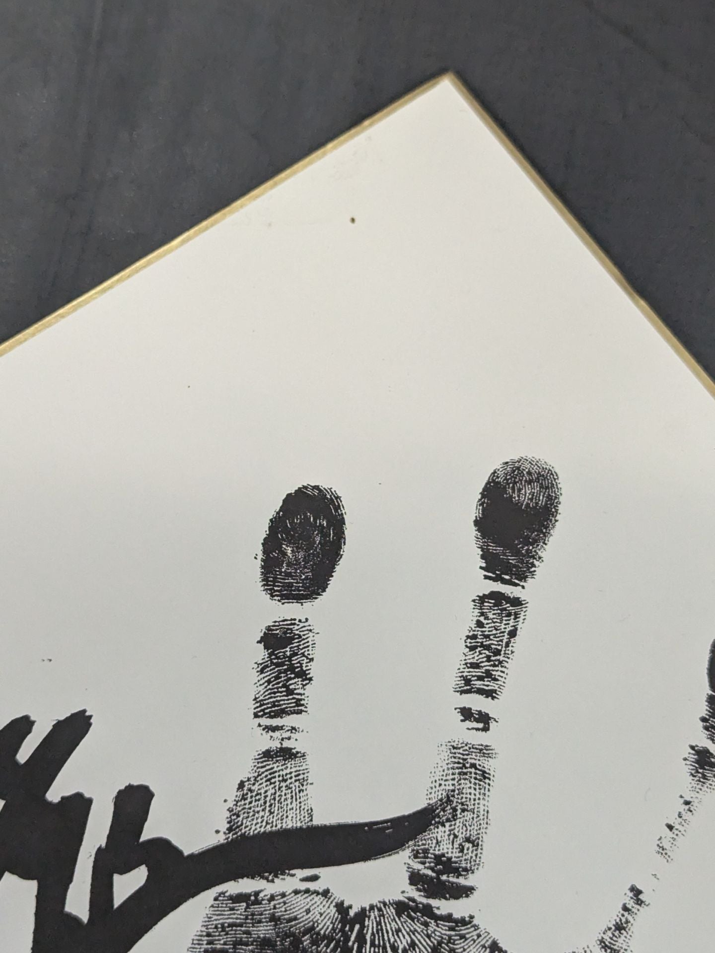 Endo Figure-e HandprintShikishi ( Autograph board ) (print)