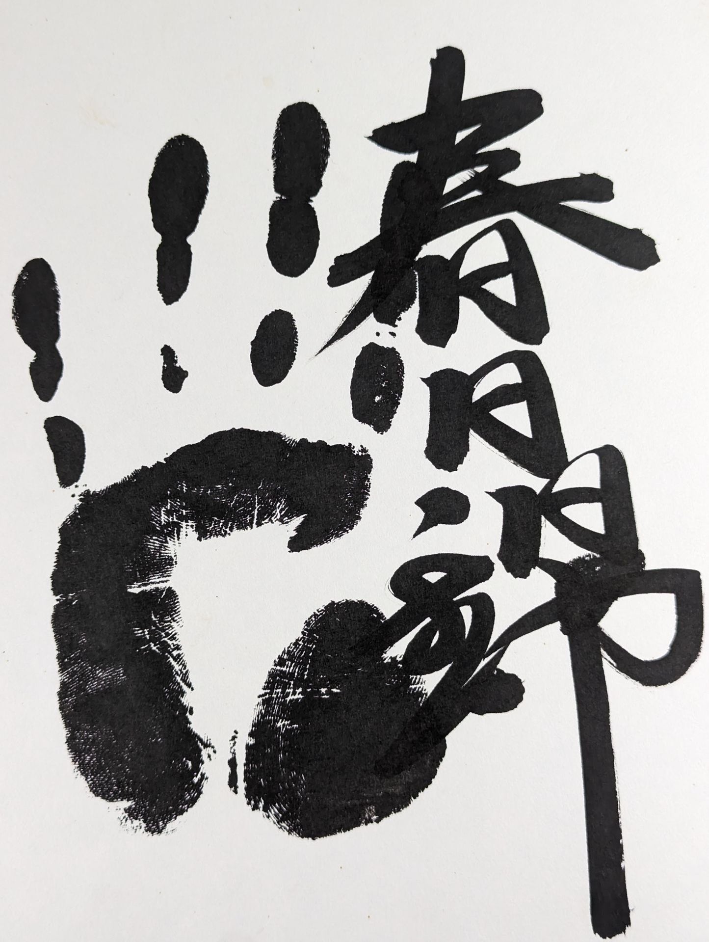 春日錦(黒手形入り)