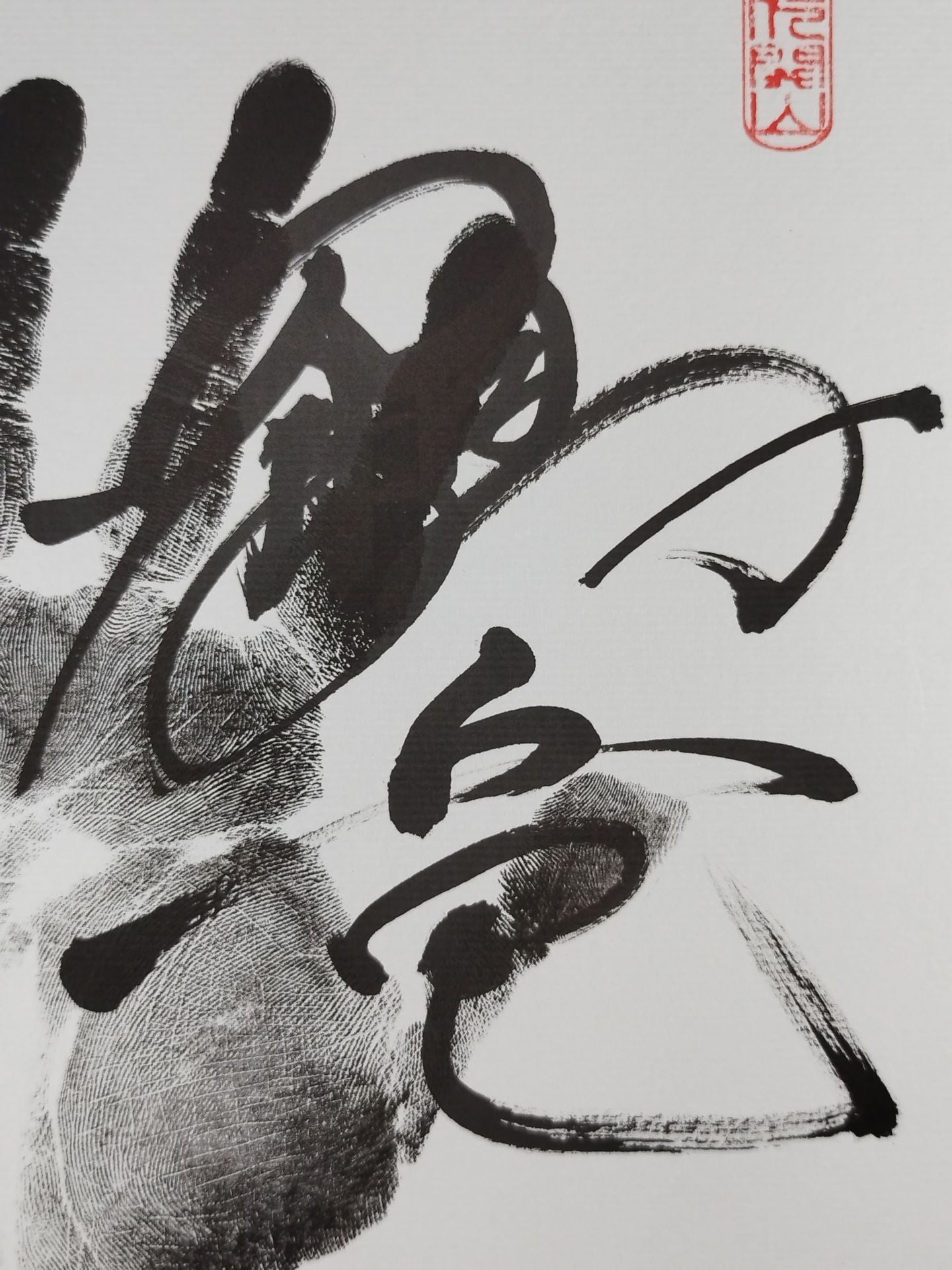 Kakuryu (black with handprint)