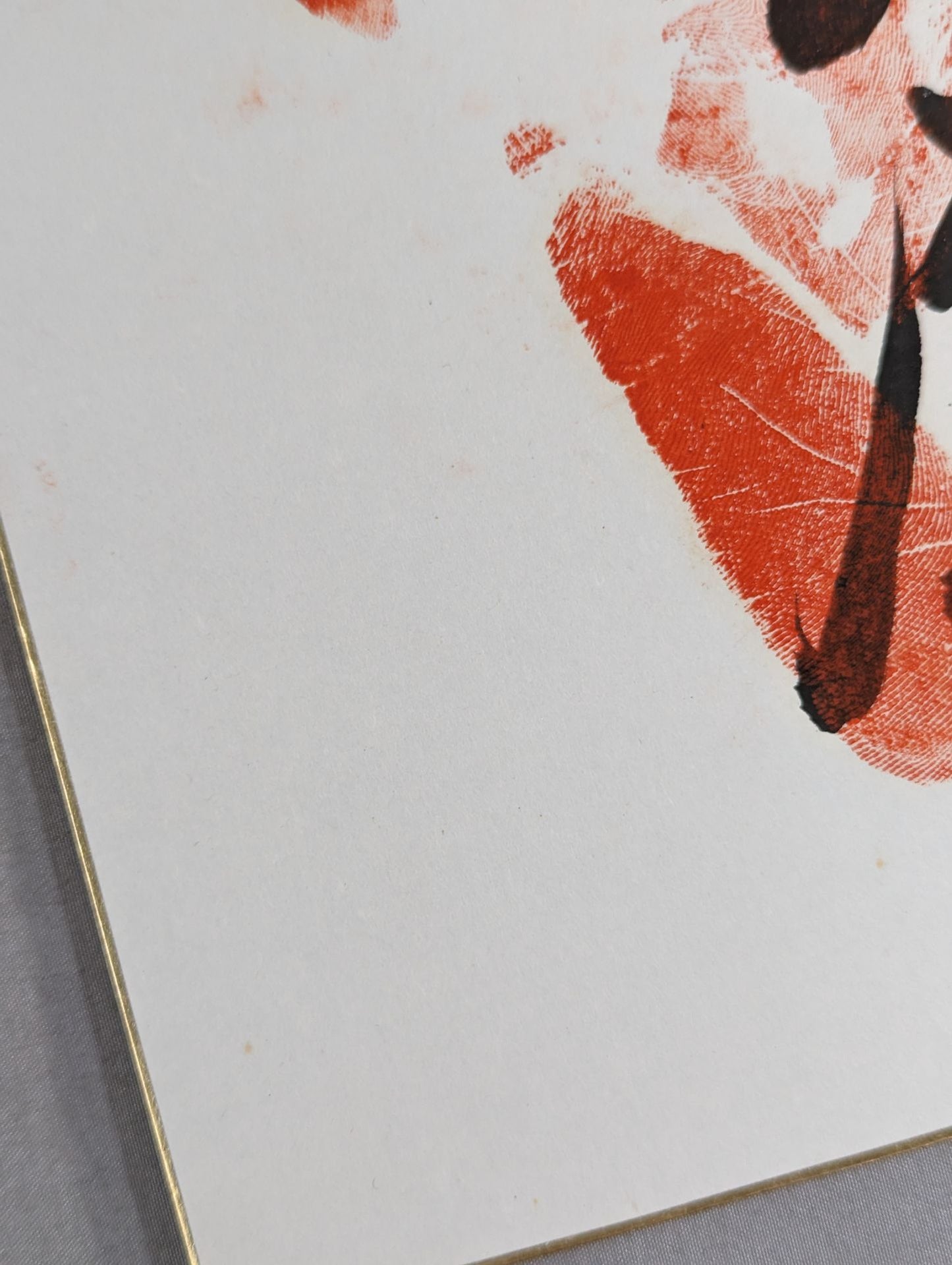 Reverse Halberd (with handprint )