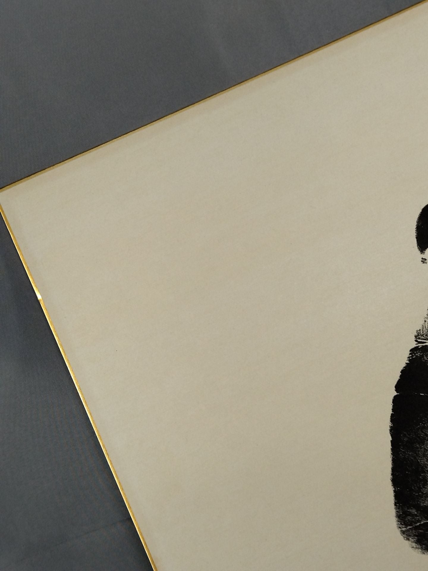 千代の富士(手形入り・浅草ビューホテル大判色紙)