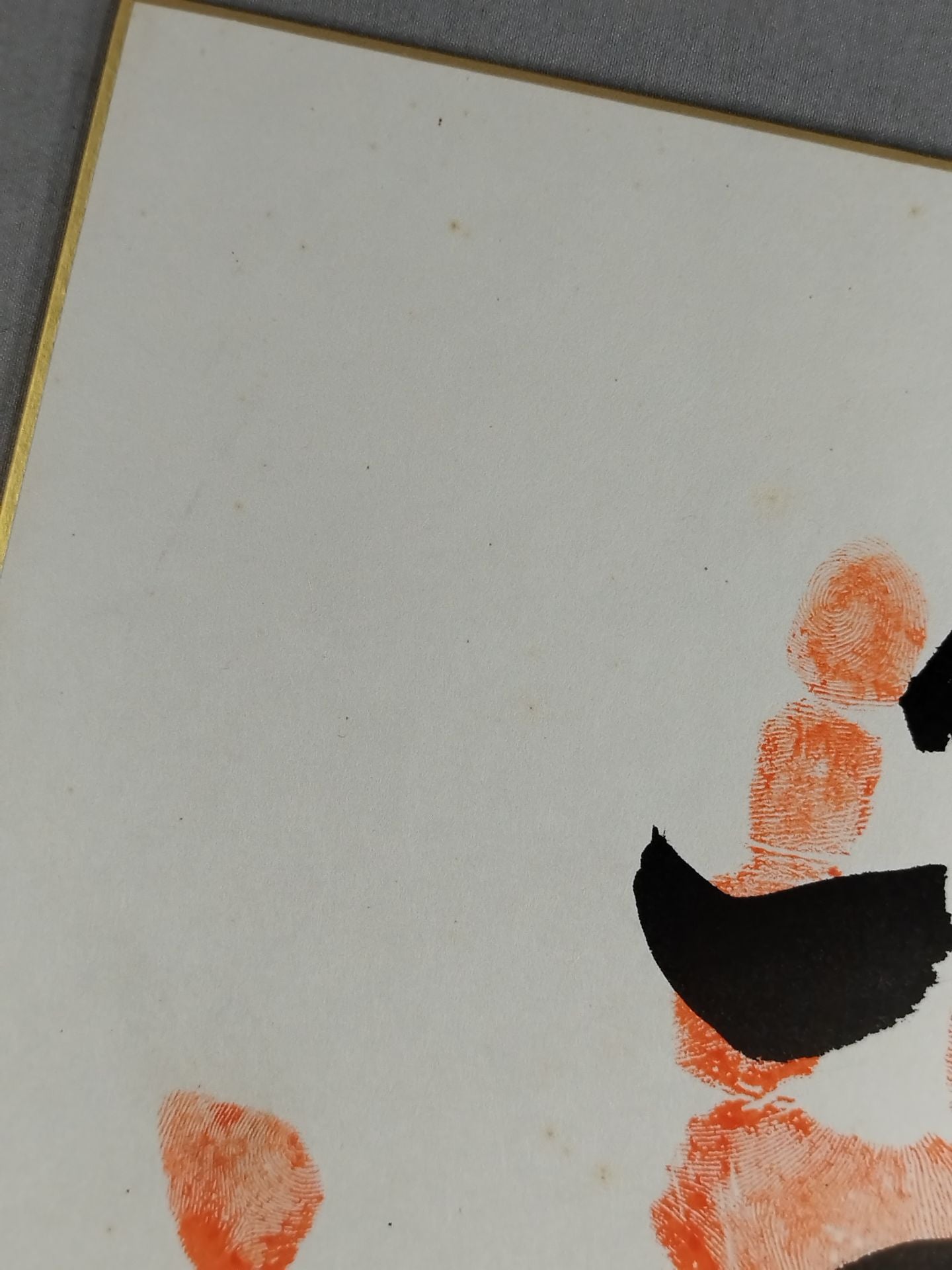 WITH handprint