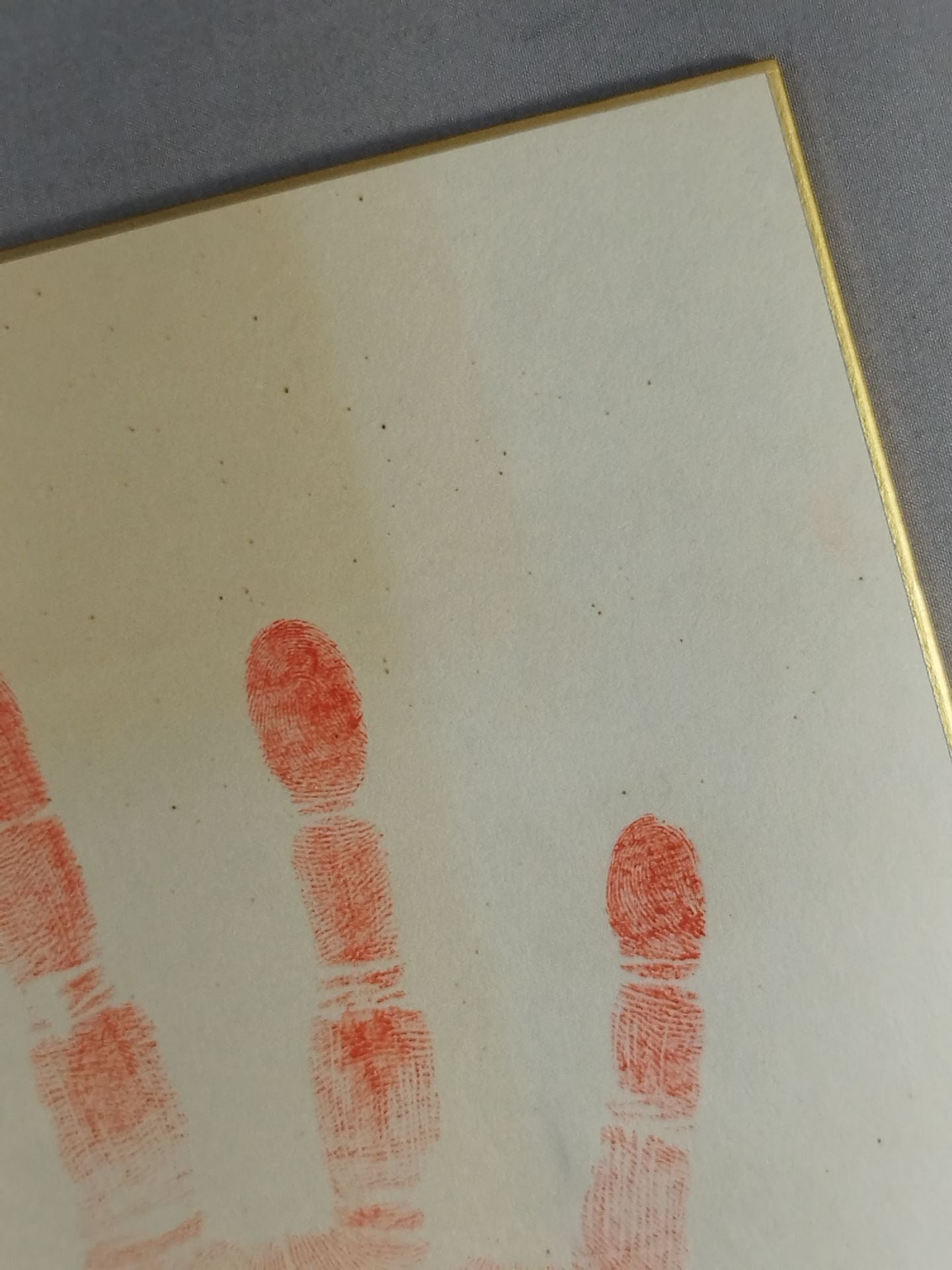 WITH handprint