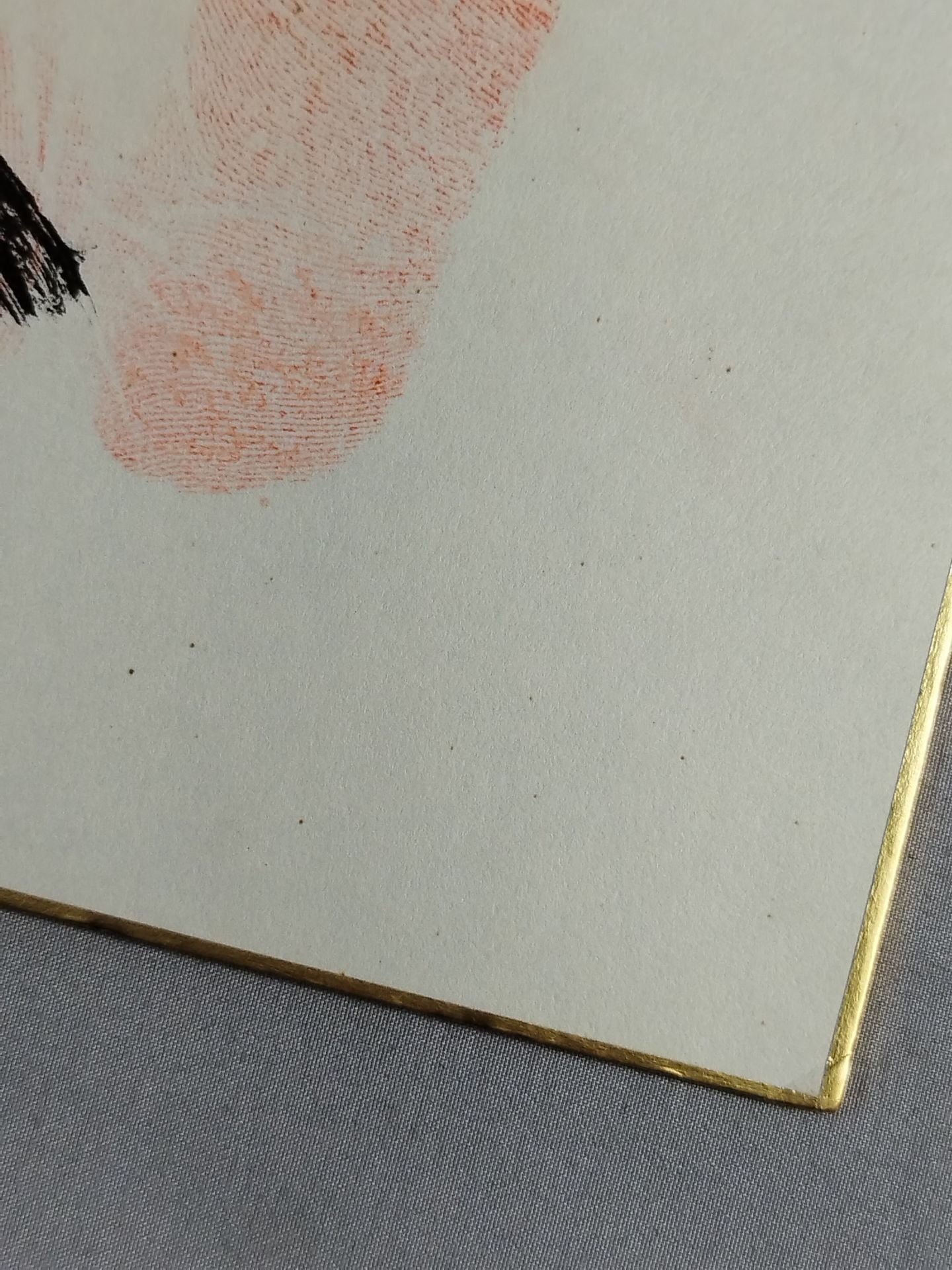 WITH handprint