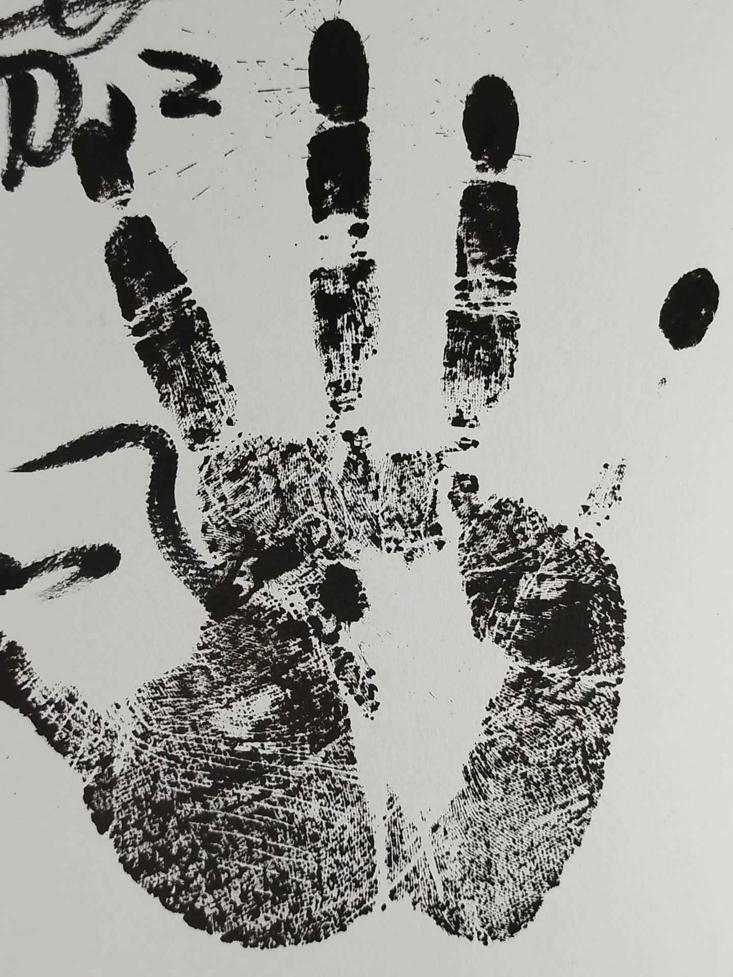 Kafu (Black with handprint )