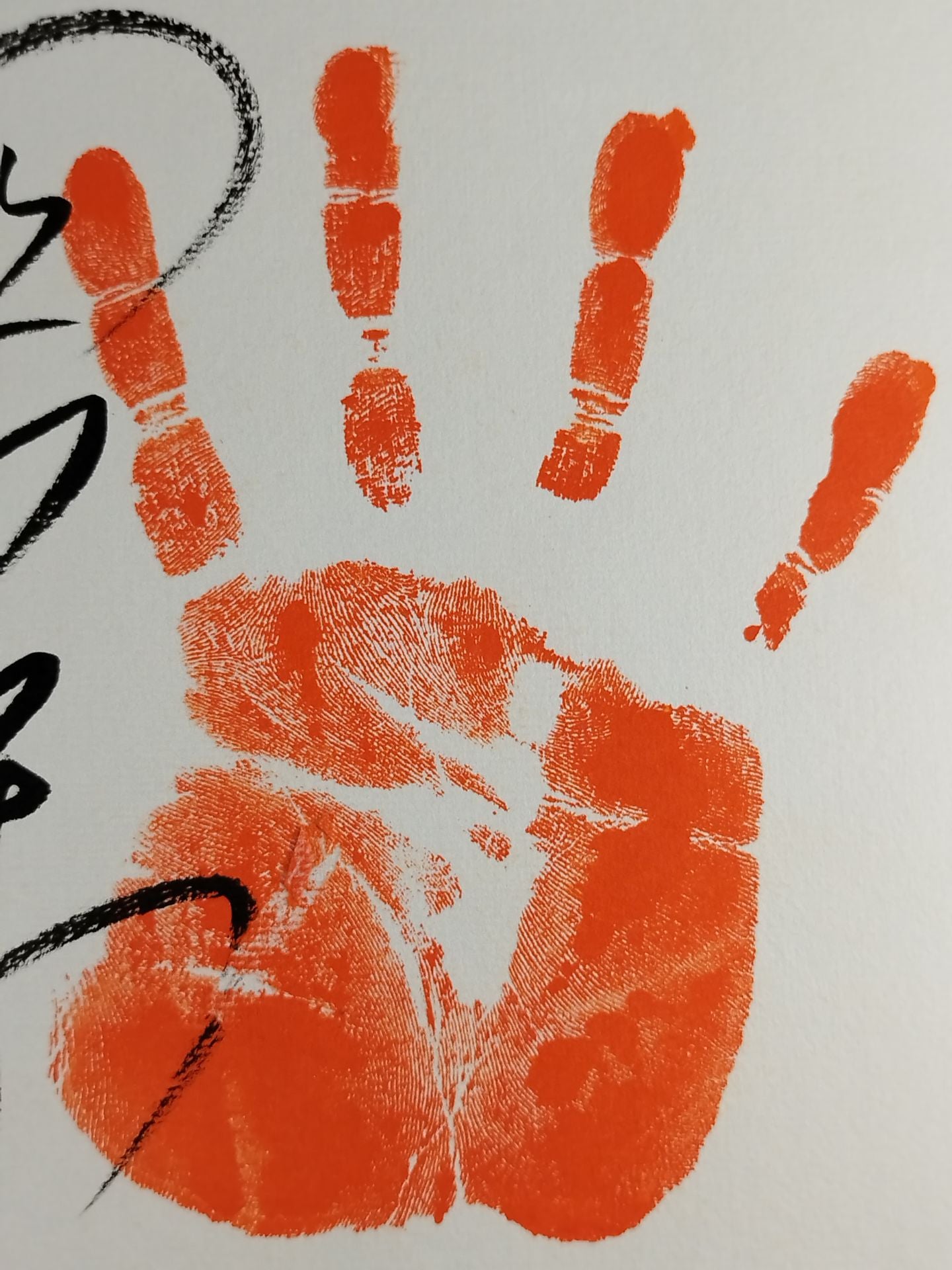 ITZH handprint