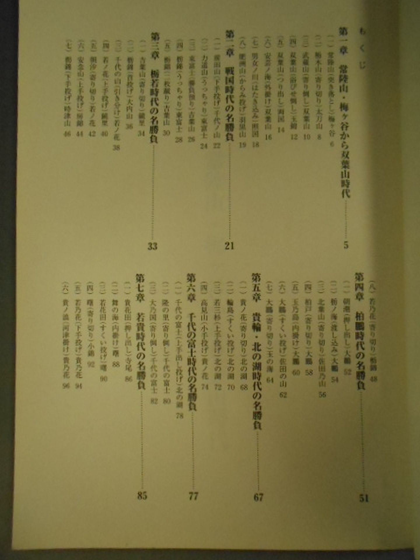 Sumo Wrestling Appreciation Course Text Four Famous Games, Taste This Best