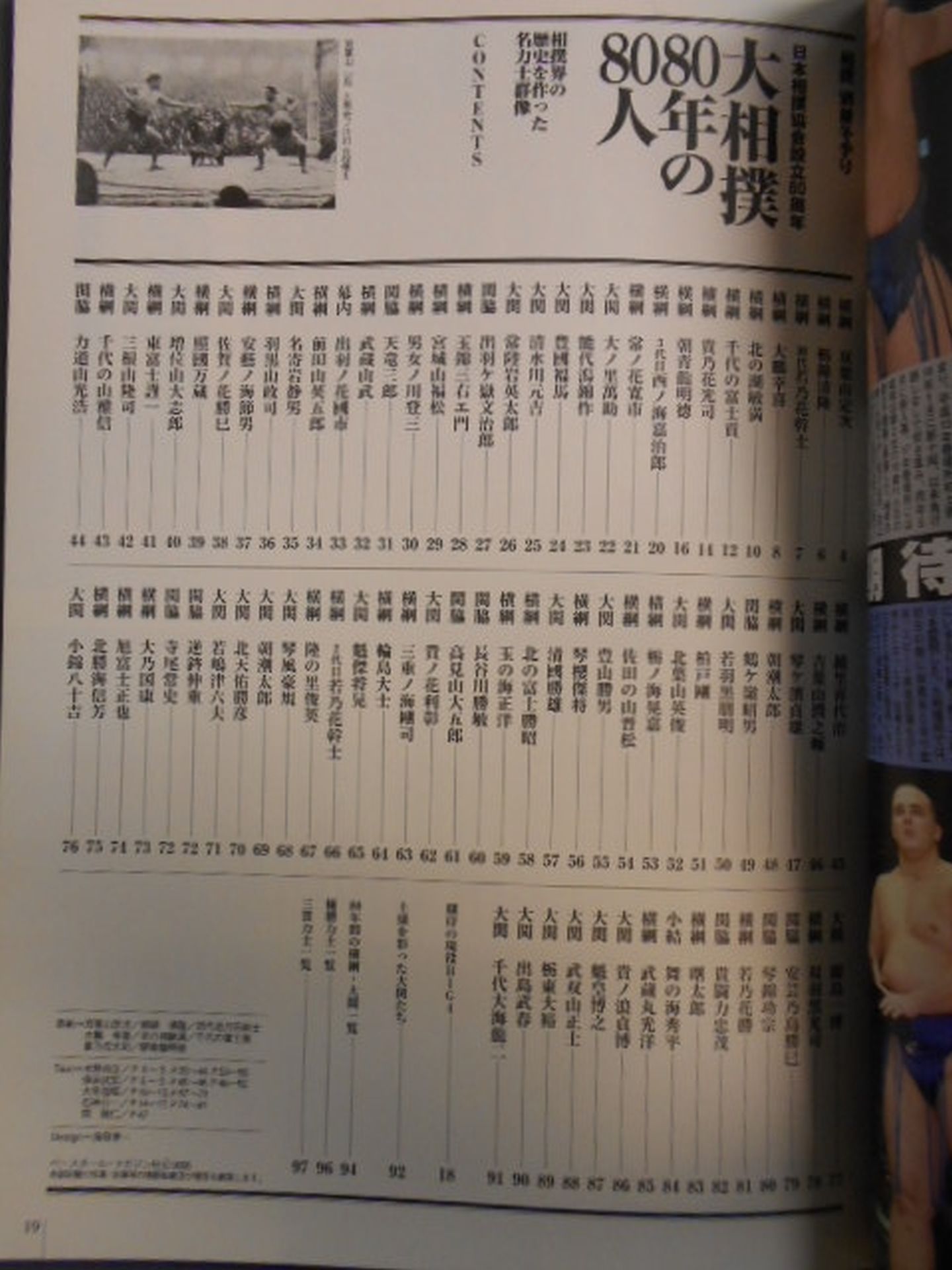 80 people in 80 years of sumo wrestling: A group of famous Sumo wrestlers who made the history of the sumo world