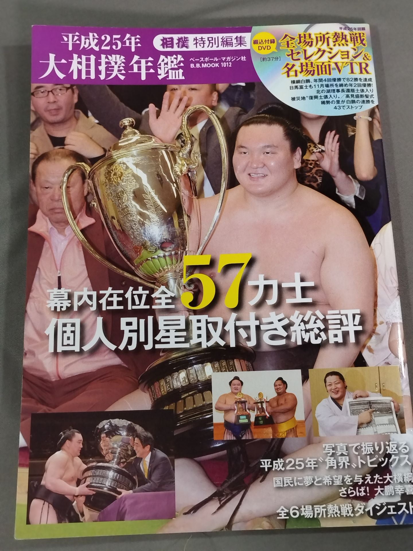 月刊相撲特別編集 平成25年大相撲年鑑