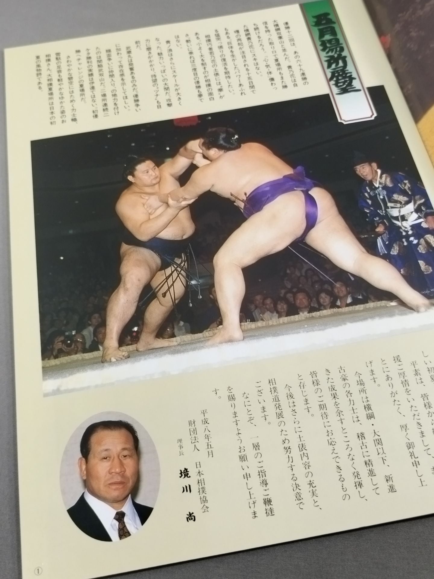 大相撲五月場所(1996年)