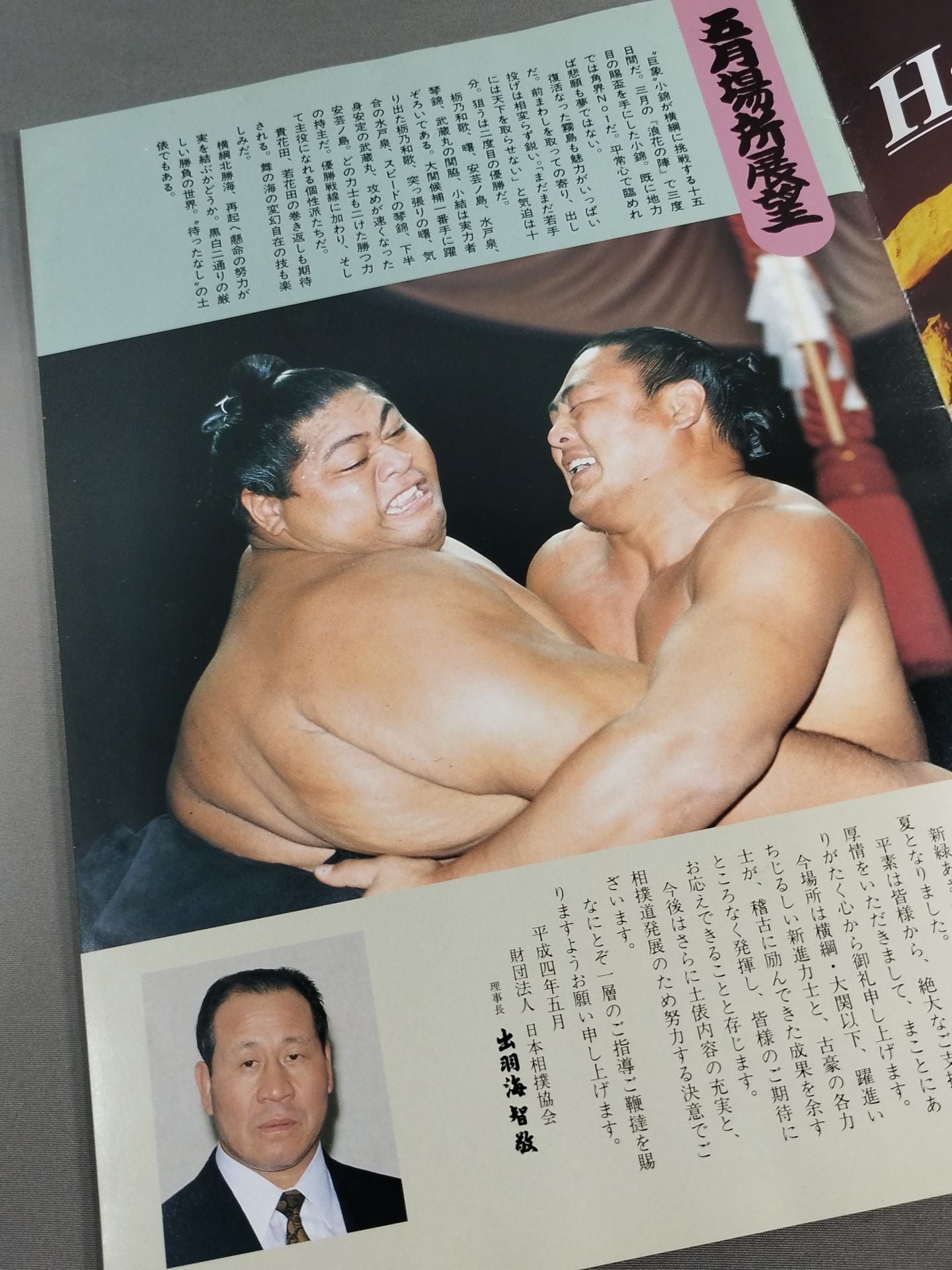 大相撲五月場所(1992年)