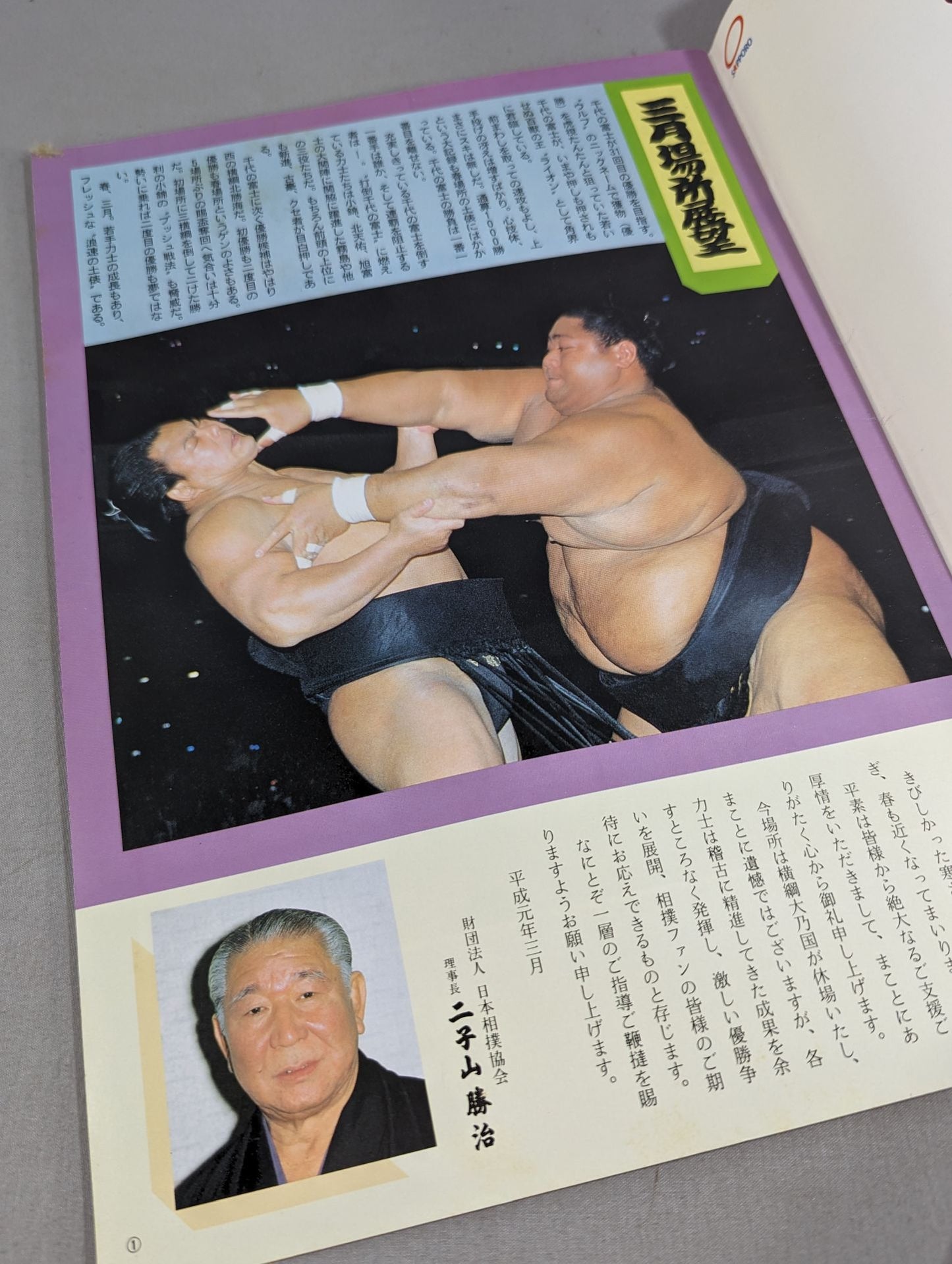 大相撲三月場所(1990年)