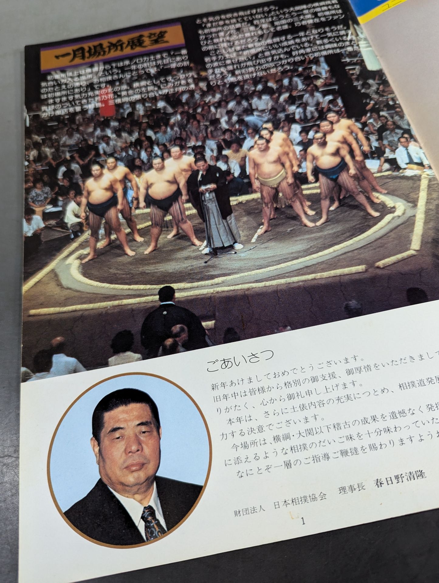 【半券付】大相撲一月場所(1979年)