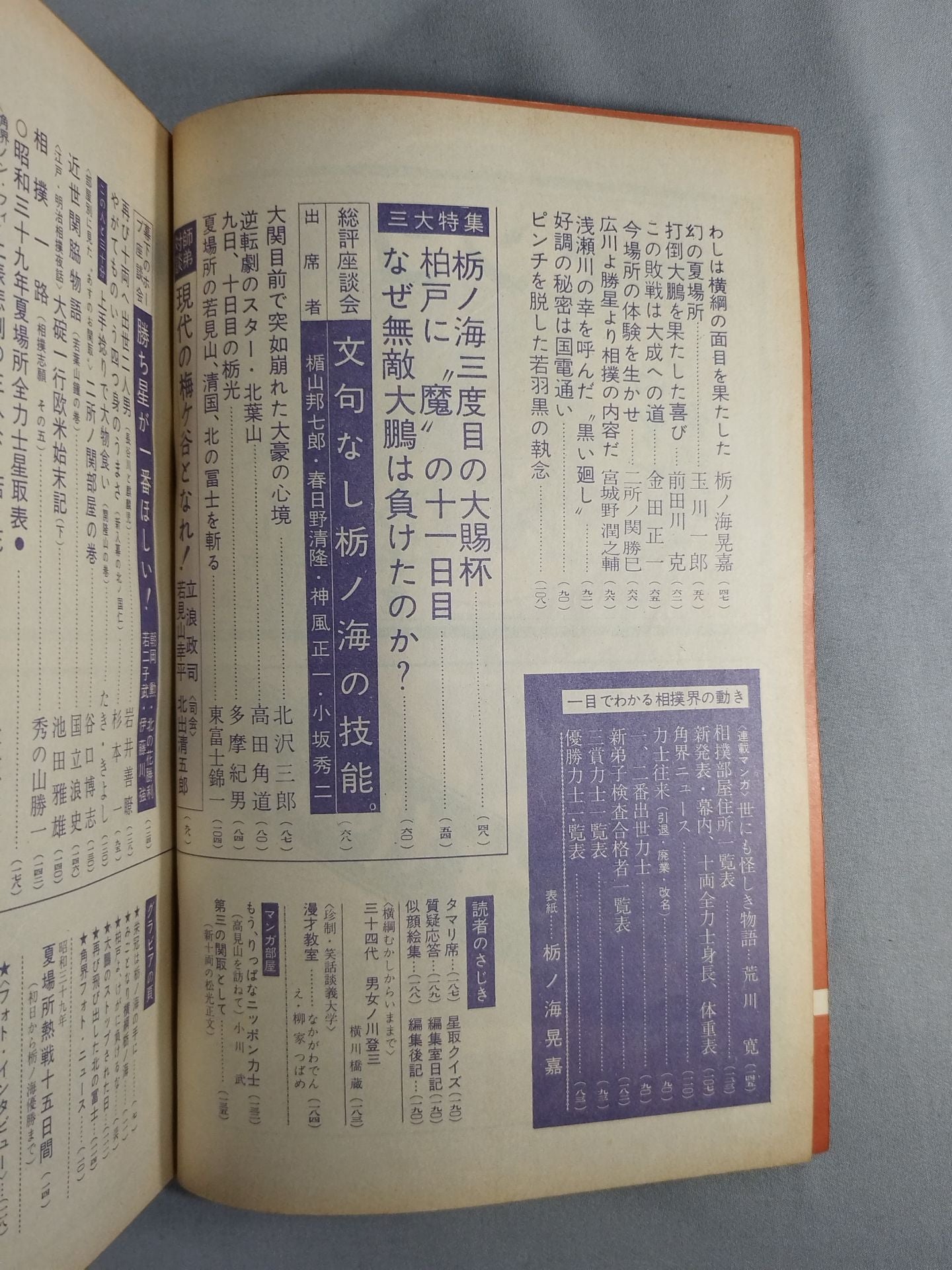 相撲 1964年6月号